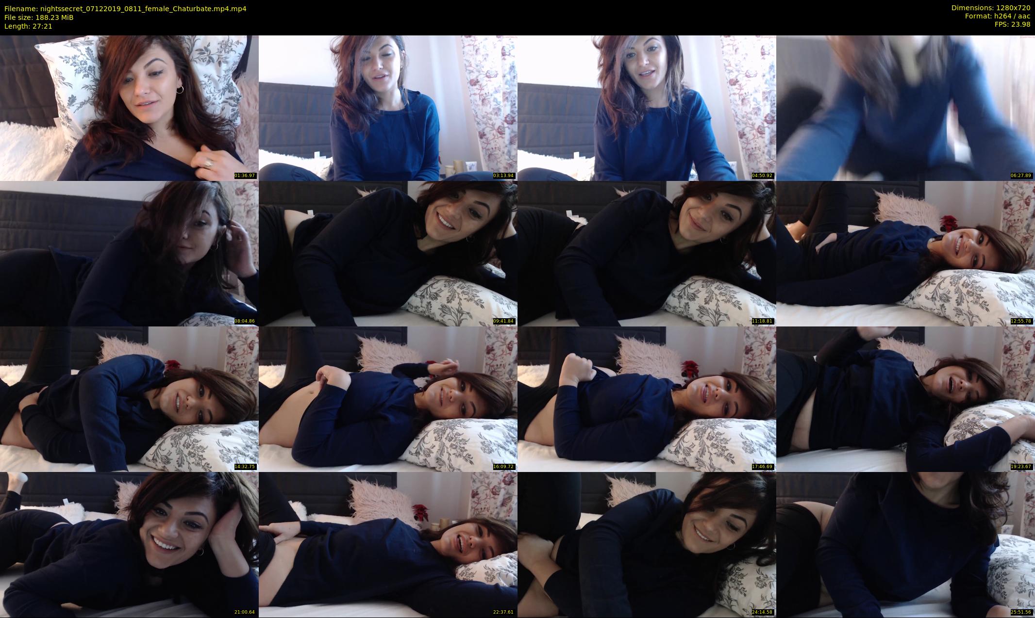 nightssecret — 28 minute Chaturbate female cam show recording, 720p, Dec 7, 2019