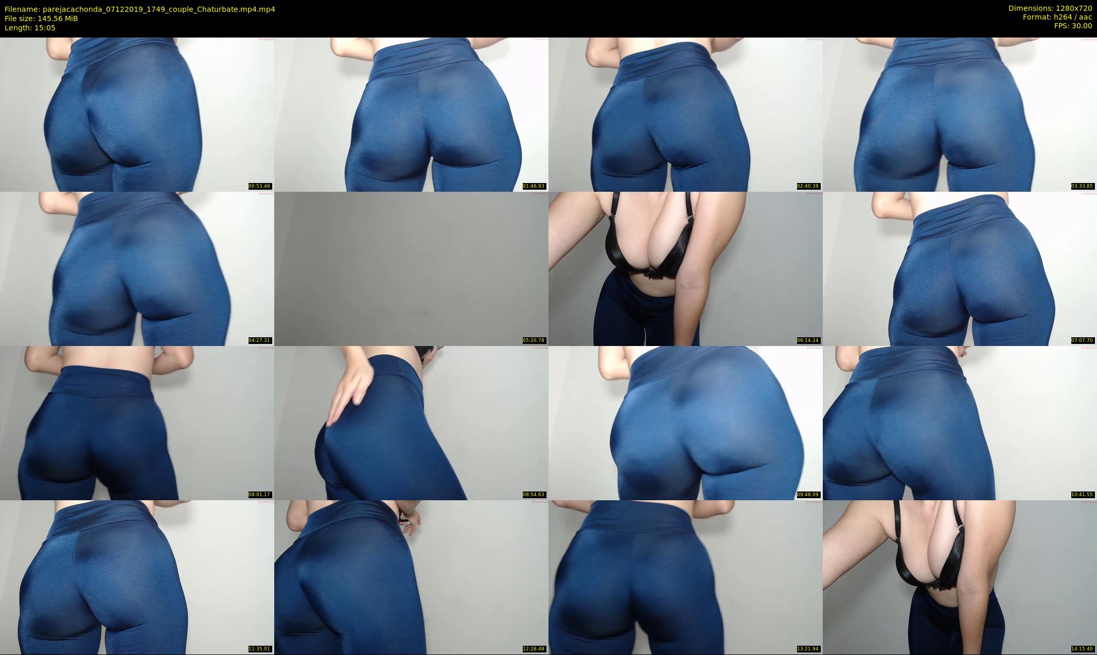 parejacachonda — 16 minute Chaturbate couple cam show recording, 720p, Dec 7, 2019