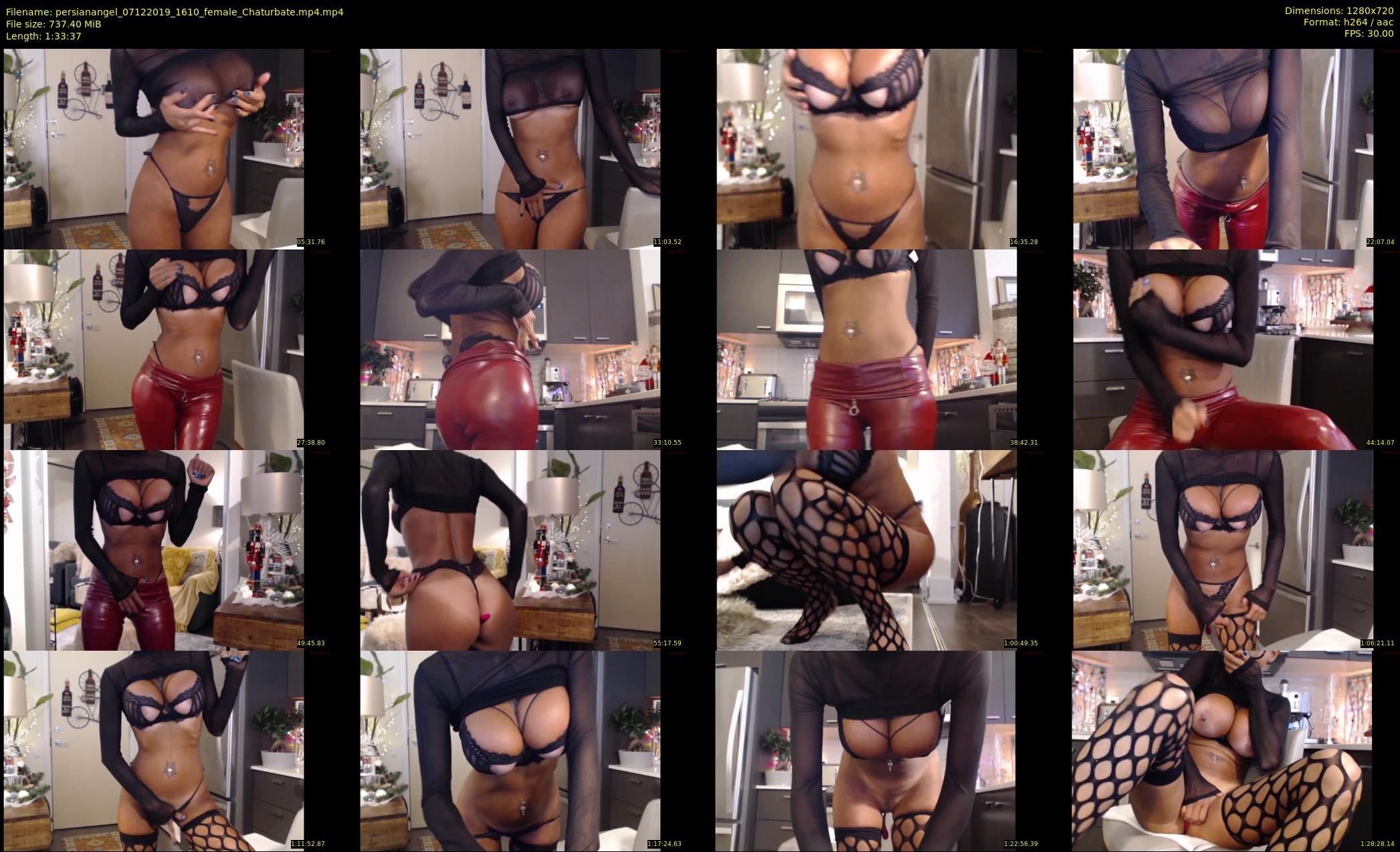 persianangel — 94 minute Chaturbate female cam show recording, 720p, Dec 7, 2019