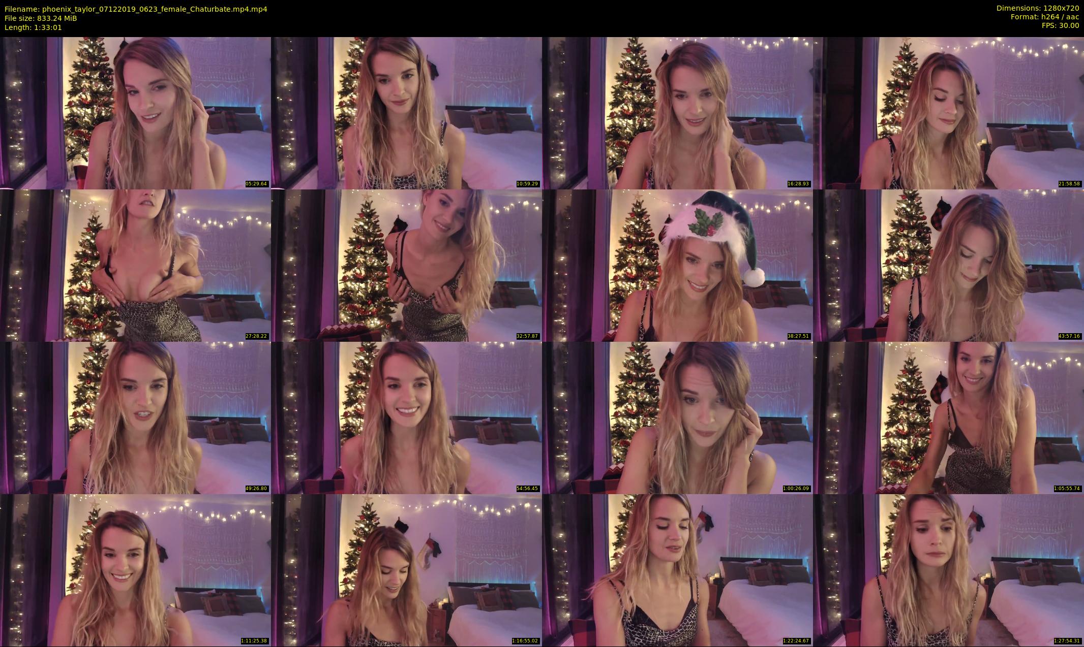 phoenix_taylor — 94 minute Chaturbate female cam show recording, 720p, Dec 7, 2019