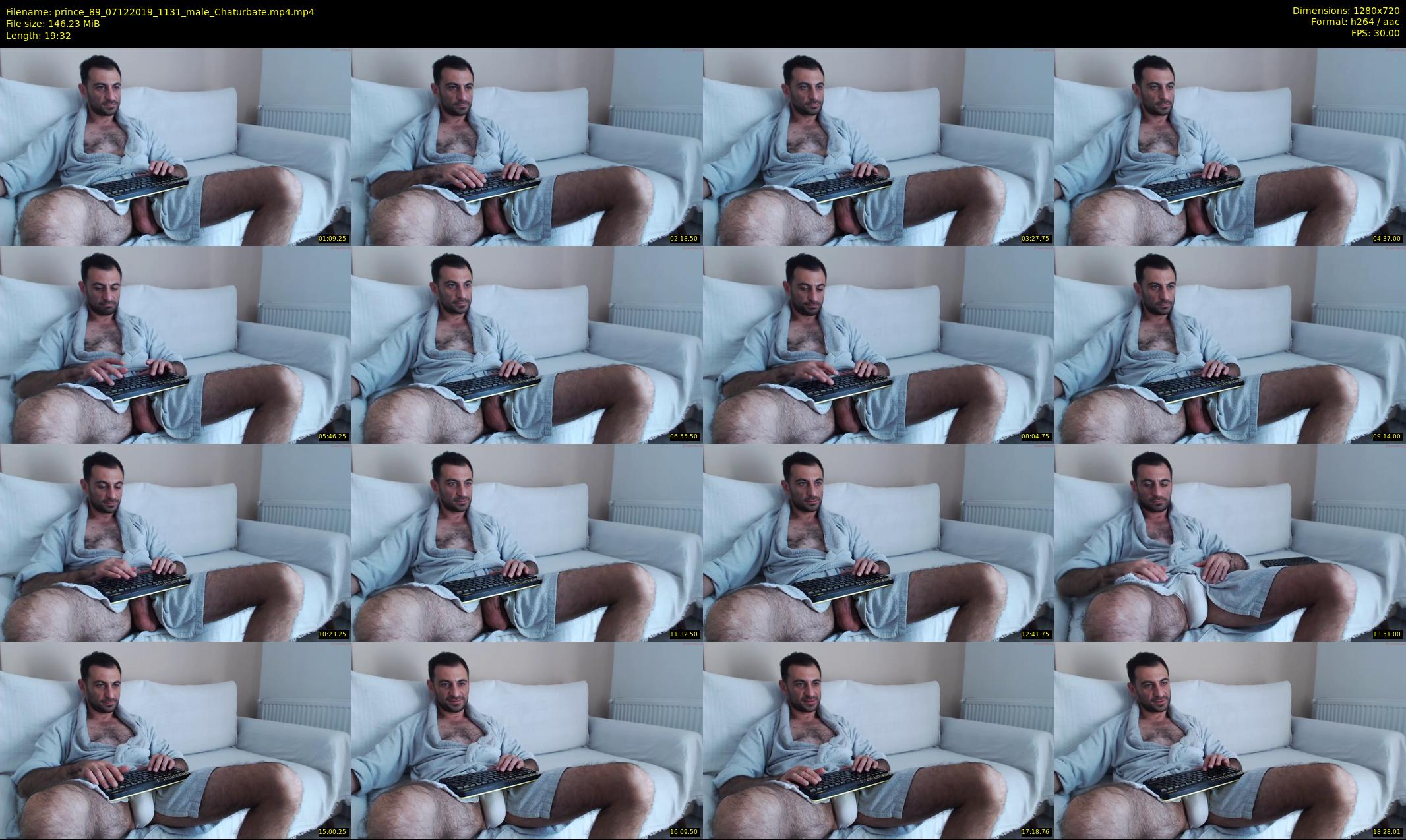 prince_89 — 20 minute Chaturbate male cam show recording, 720p, Dec 7, 2019