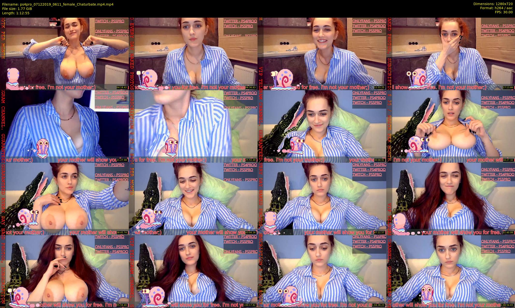 ps4pro — 73 minute Chaturbate female cam show recording, 720p, Dec 7, 2019