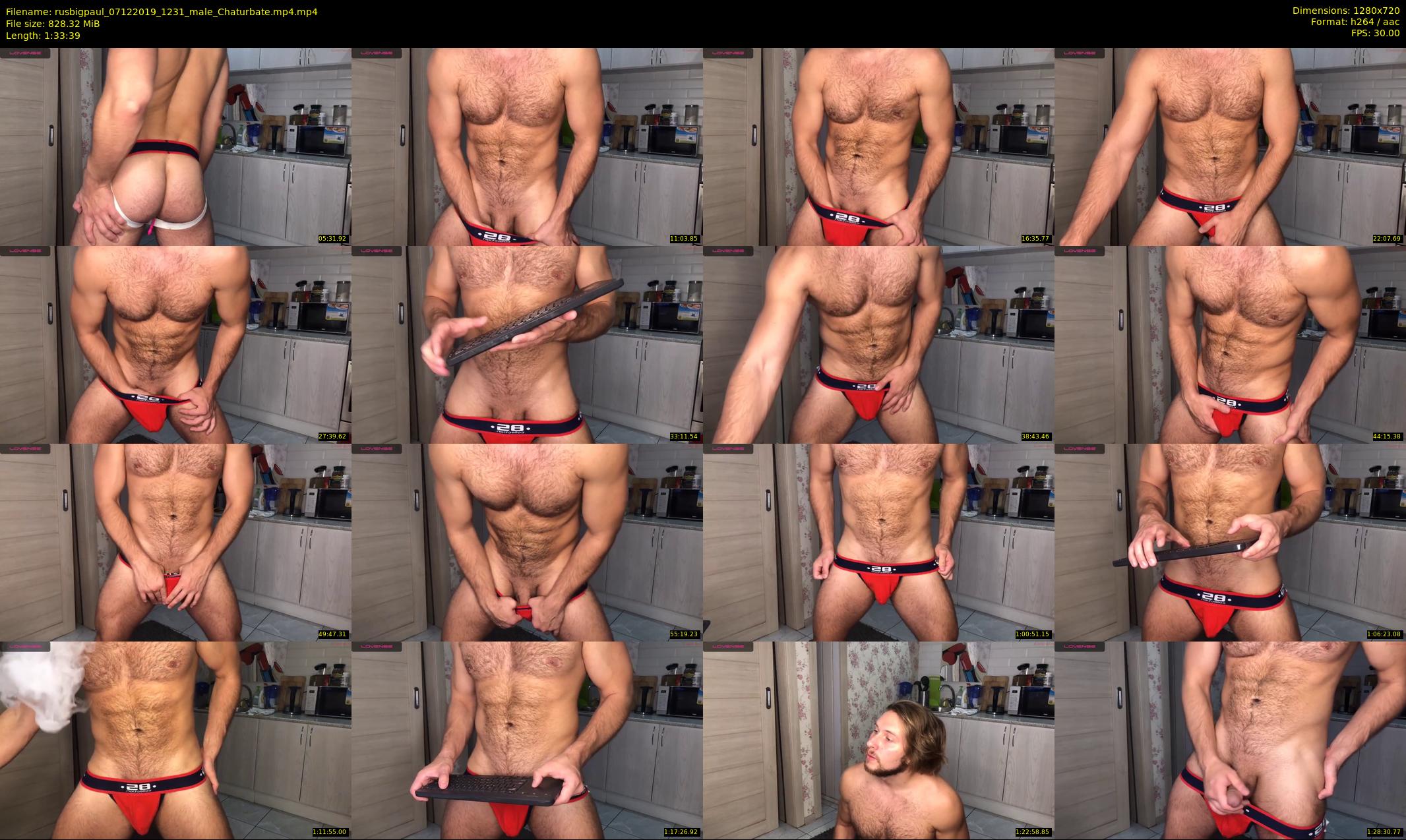 rusbigpaul — 94 minute Chaturbate male cam show recording, 720p, Dec 7, 2019