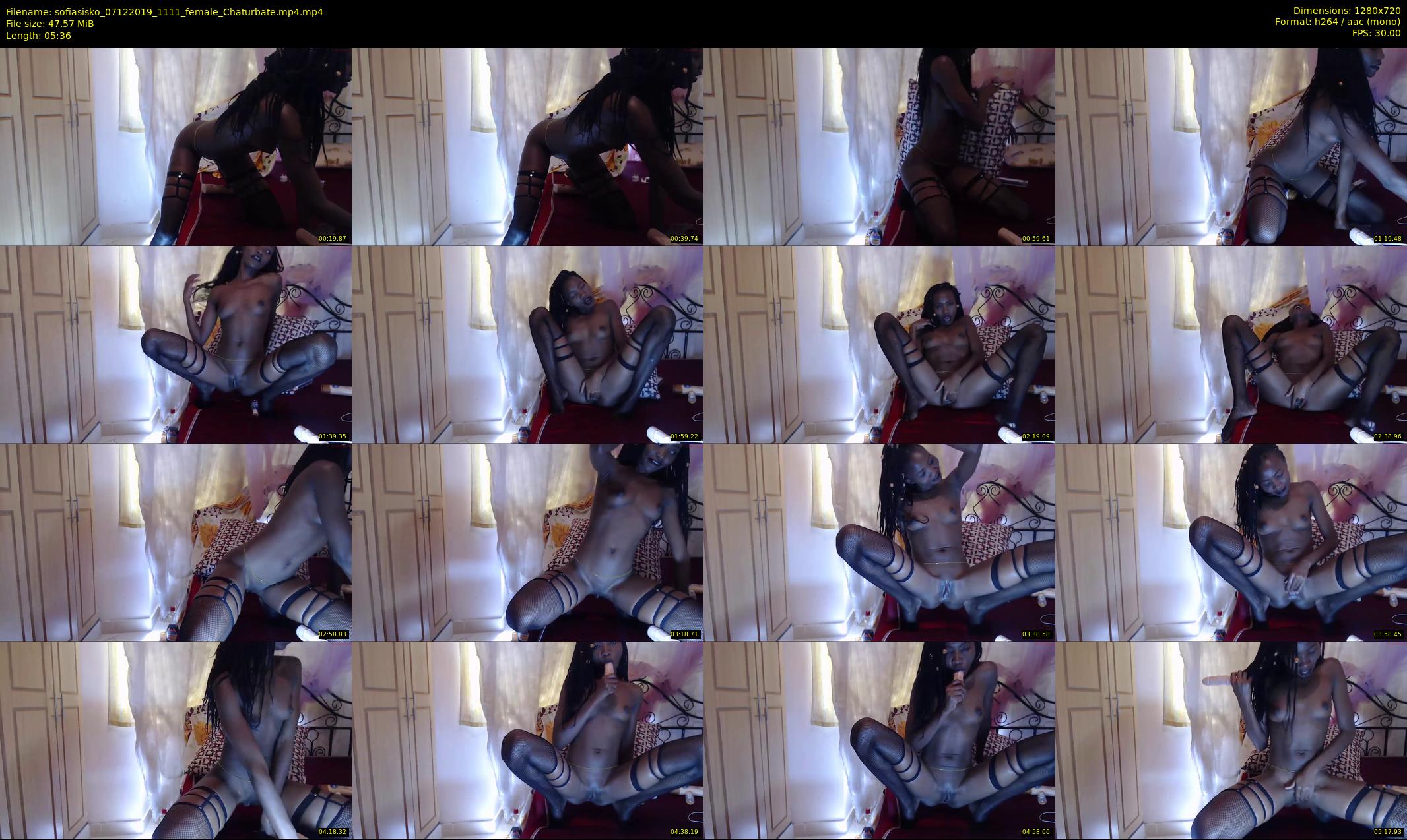 sofiasisko — 6 minute Chaturbate female cam show recording, 720p, Dec 7, 2019