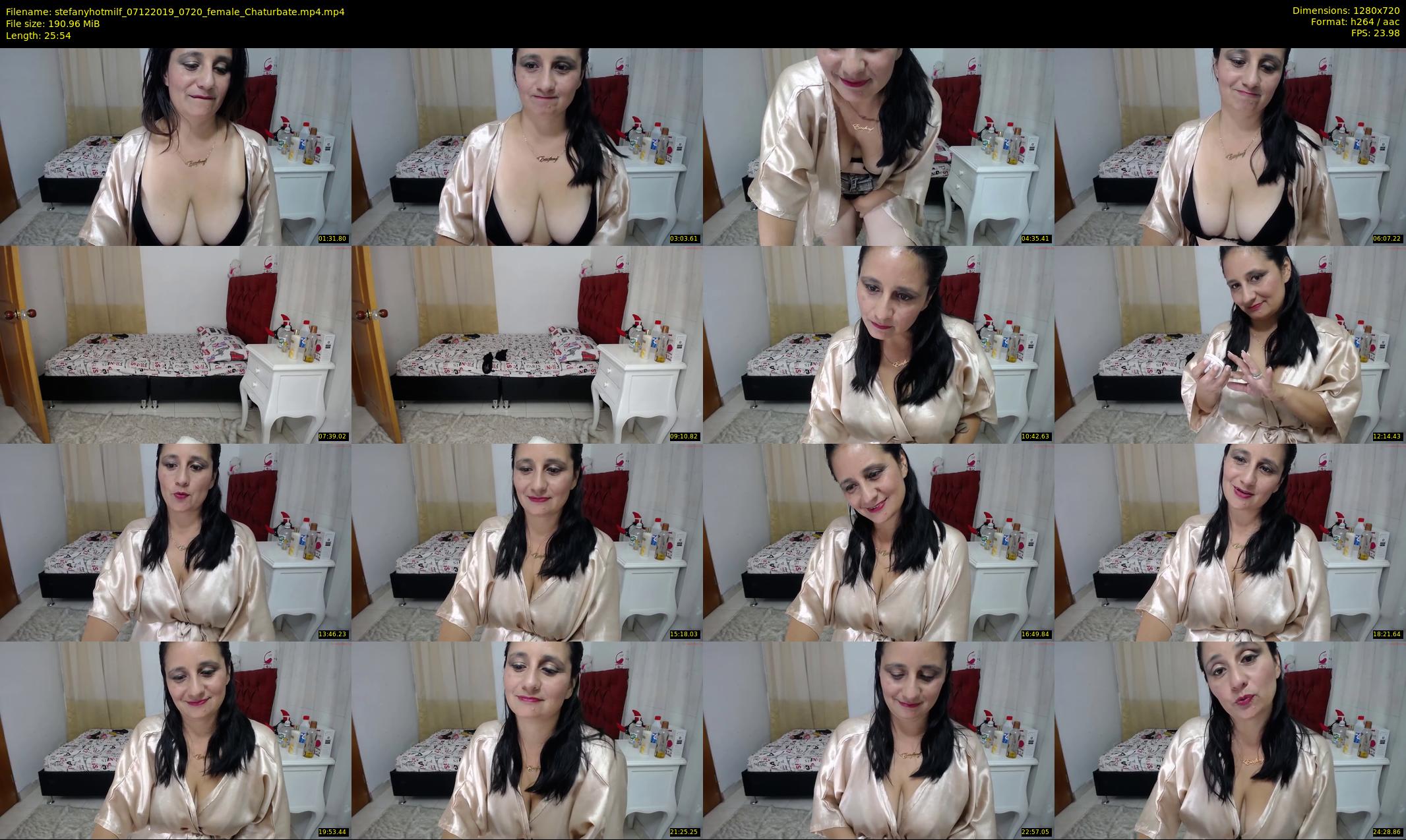 stefanyhotmilf — 26 minute Chaturbate female cam show recording, 720p, Dec 7, 2019
