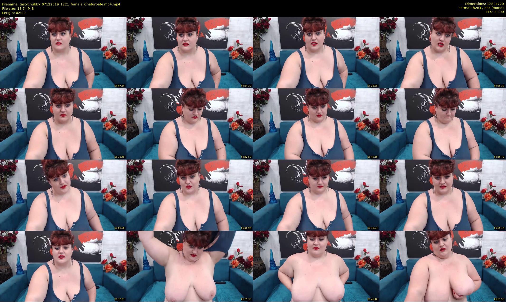 tastychubby — 2 minute Chaturbate female cam show recording, 720p, Dec 7, 2019