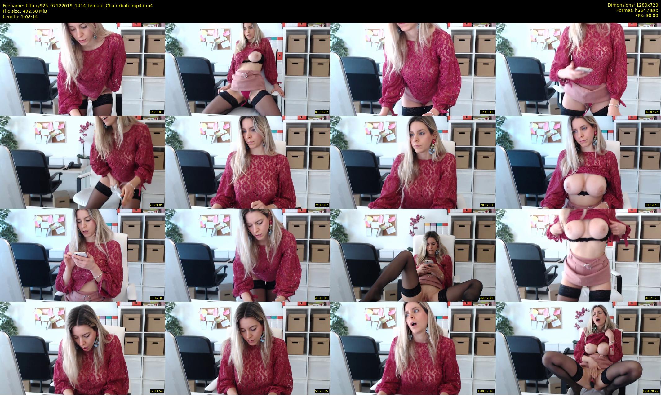 tiffany925 — 69 minute Chaturbate female cam show recording, 720p, Dec 7, 2019