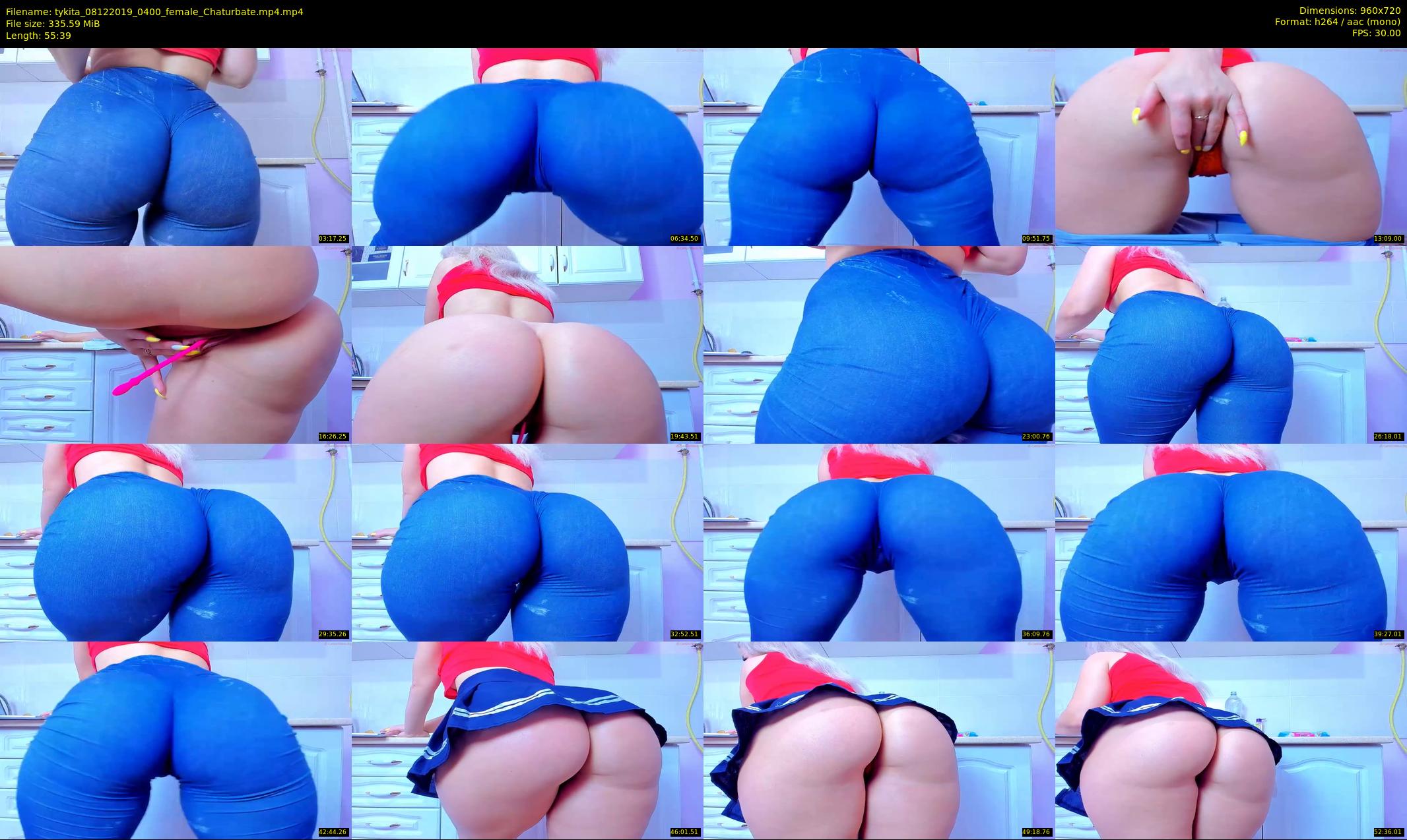 tykita — 56 minute Chaturbate female cam show recording, 720p, Dec 8, 2019
