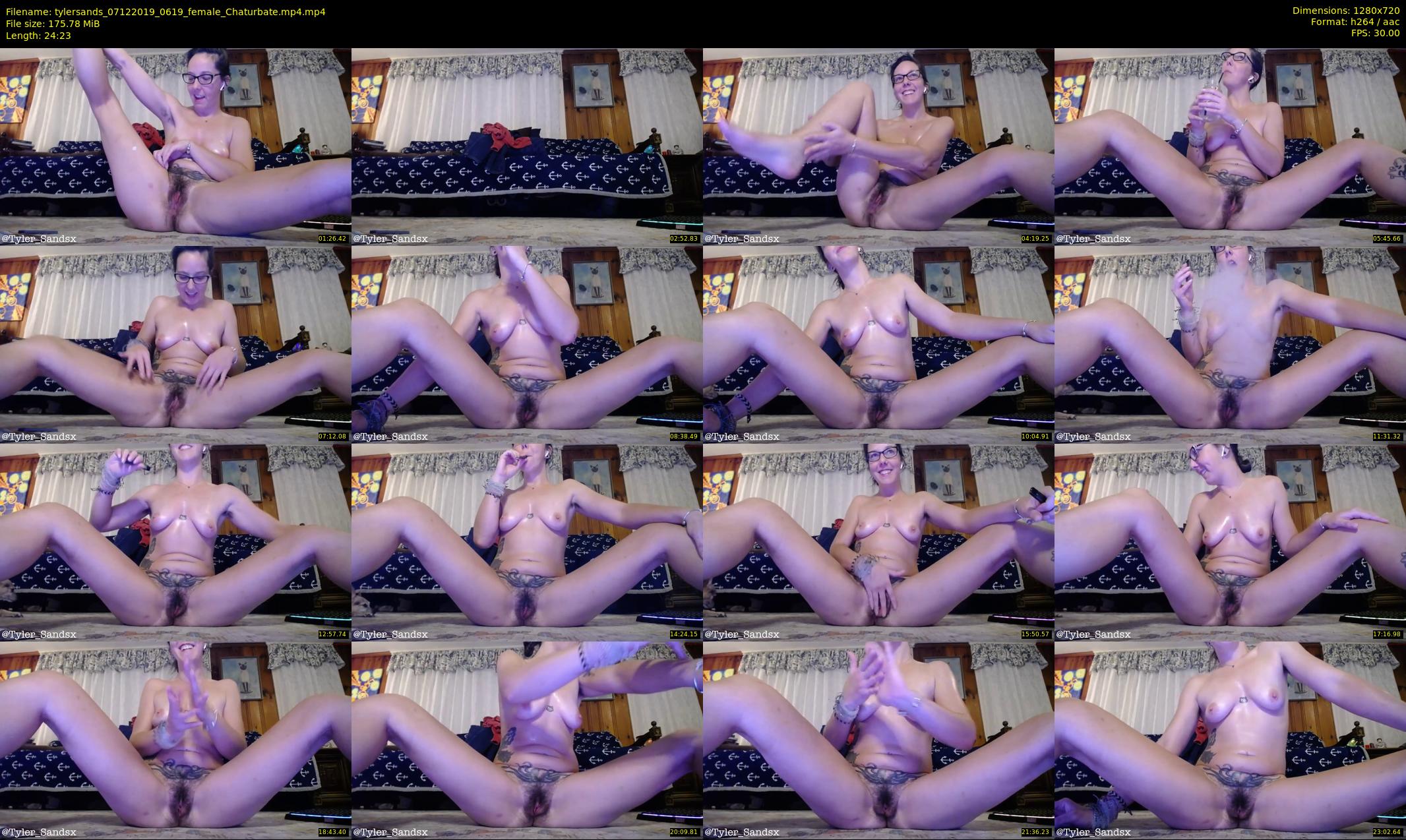 tylersands — 25 minute Chaturbate female cam show recording, 720p, Dec 7, 2019