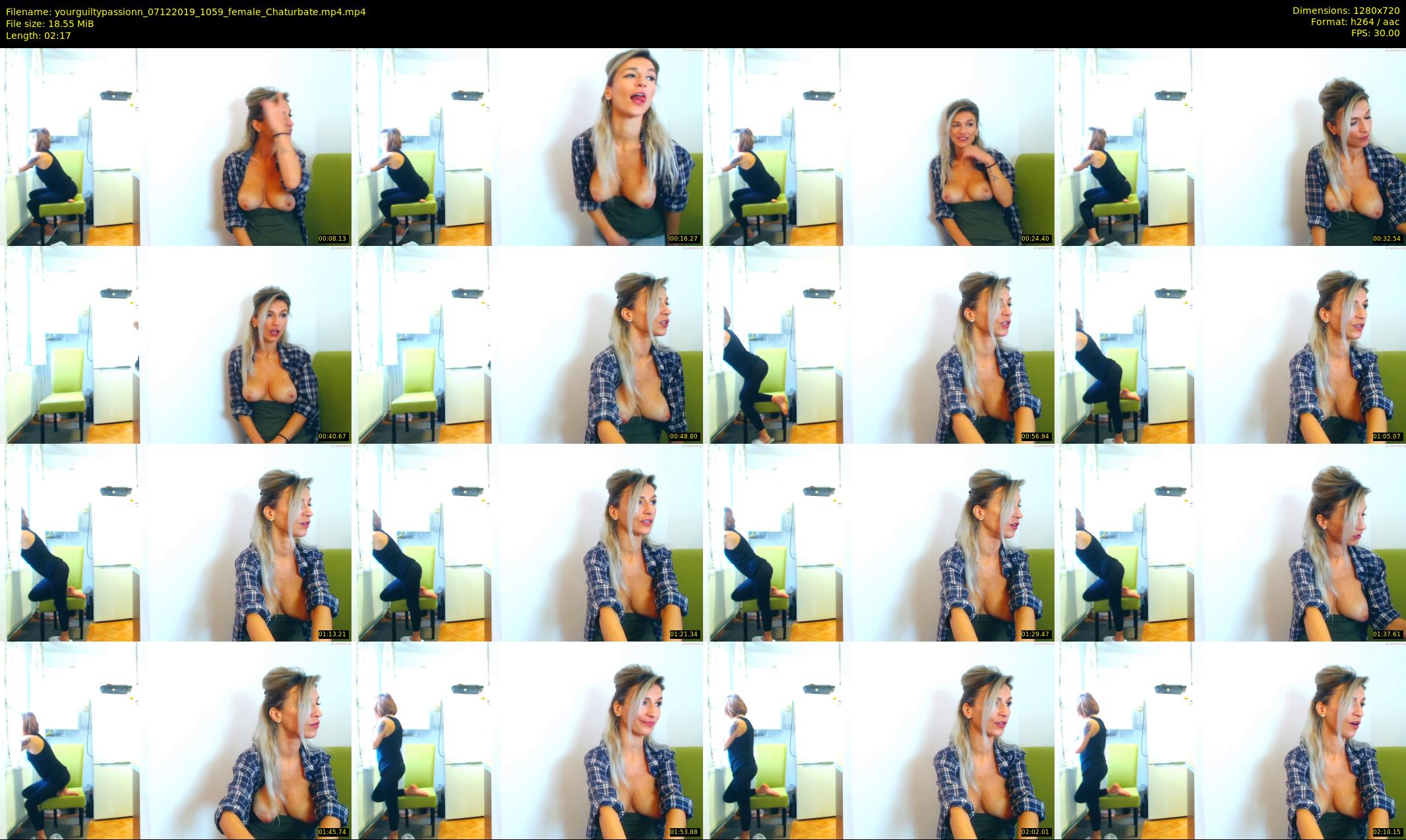 yourguiltypassionn — 3 minute Chaturbate female cam show recording, 720p, Dec 7, 2019