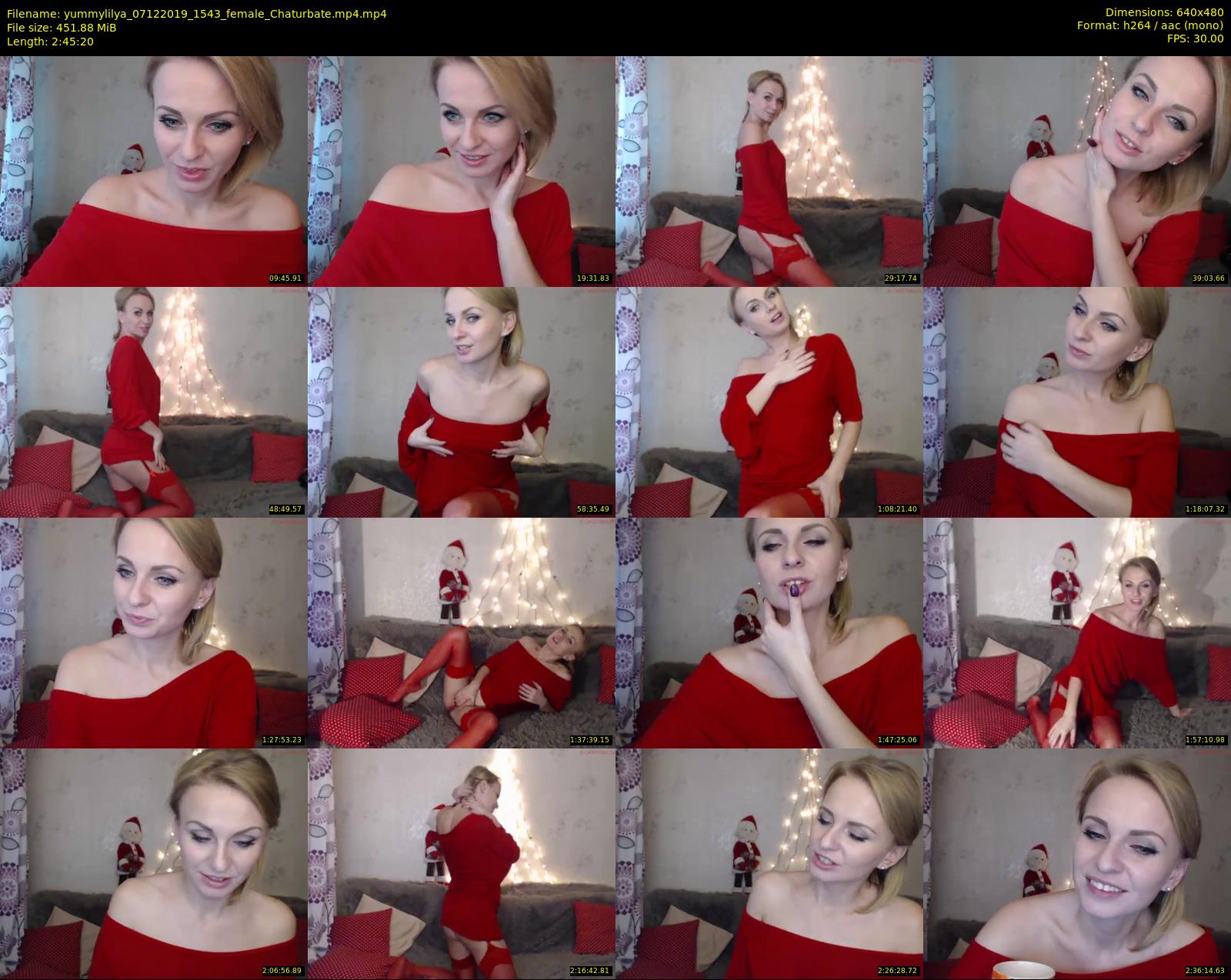 yummylilya — 166 minute Chaturbate female cam show recording, 480p, Dec 7, 2019