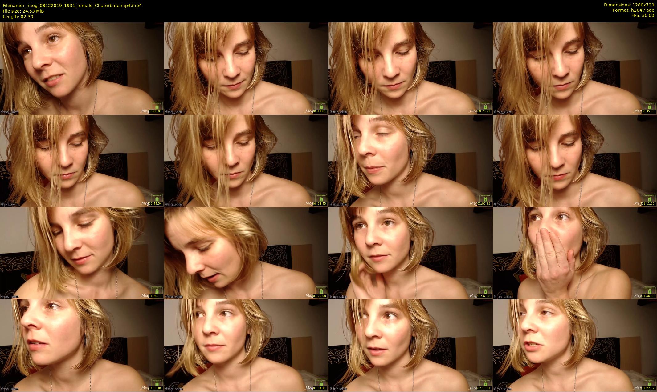_meg — 3 minute Chaturbate female cam show recording, 720p, Dec 8, 2019