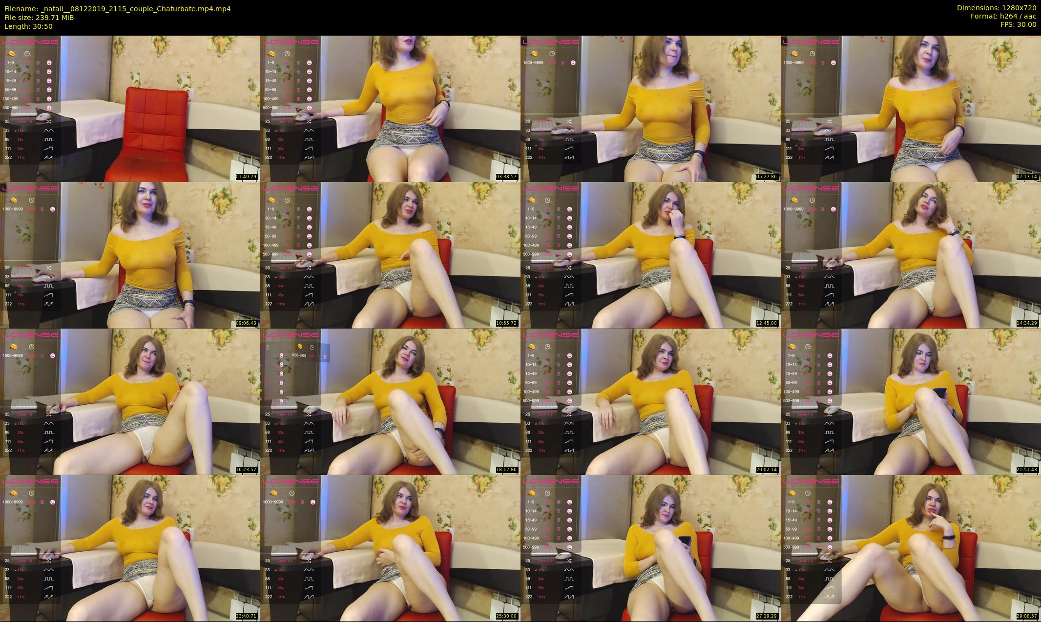 _natali_ — 31 minute Chaturbate female cam show recording, 720p, Dec 8, 2019