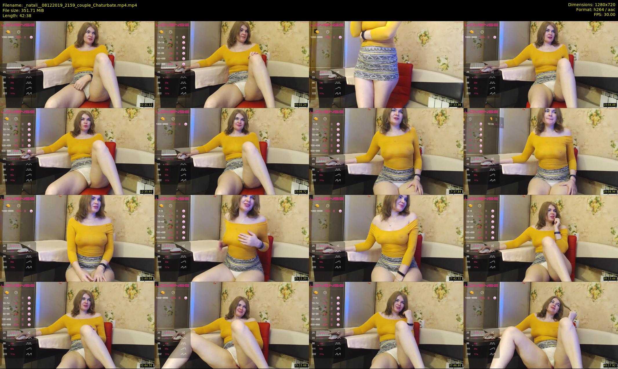 _natali_ — 43 minute Chaturbate female cam show recording, 720p, Dec 8, 2019