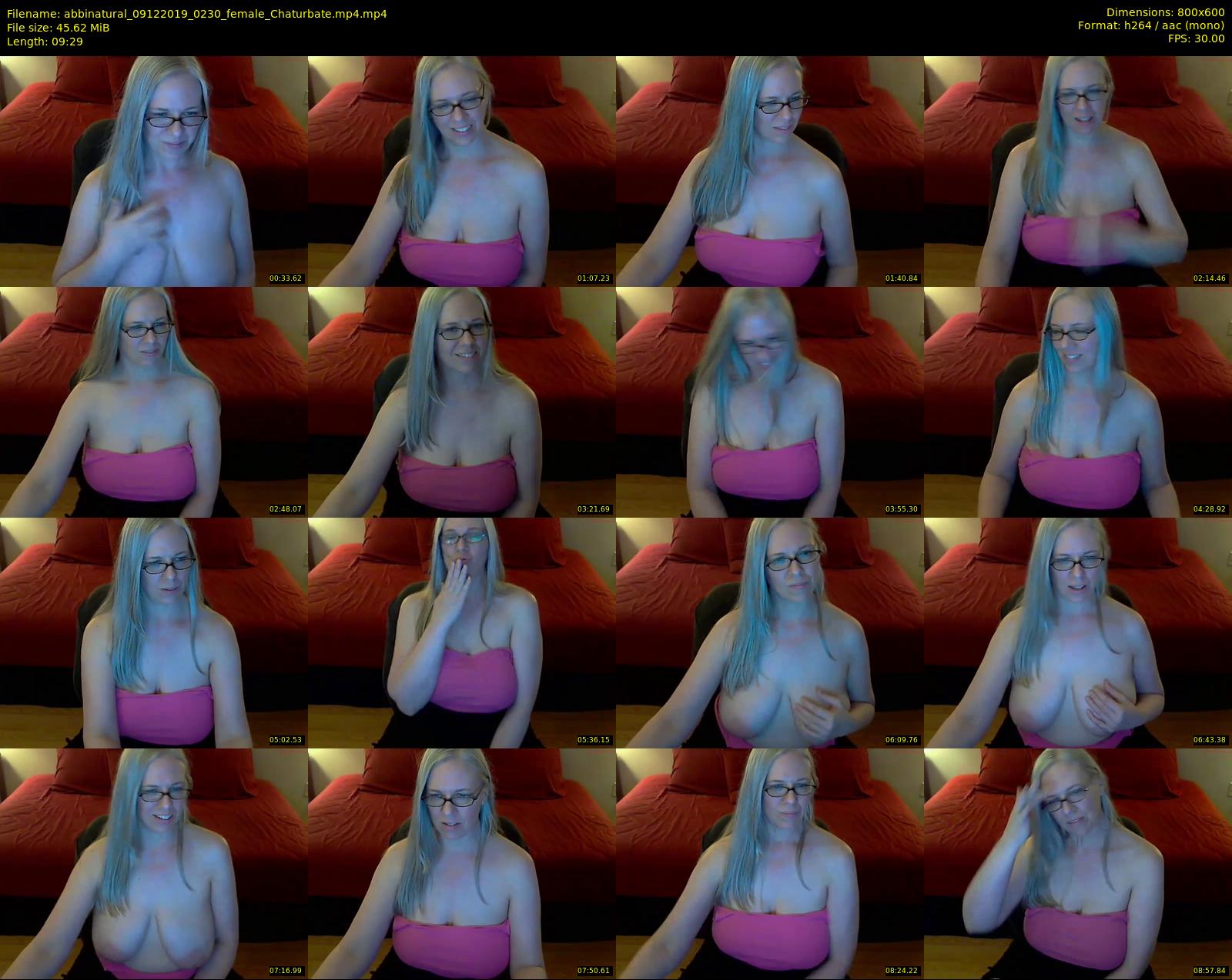 abbinatural — 10 minute Chaturbate female cam show recording, 480p, Dec 9, 2019