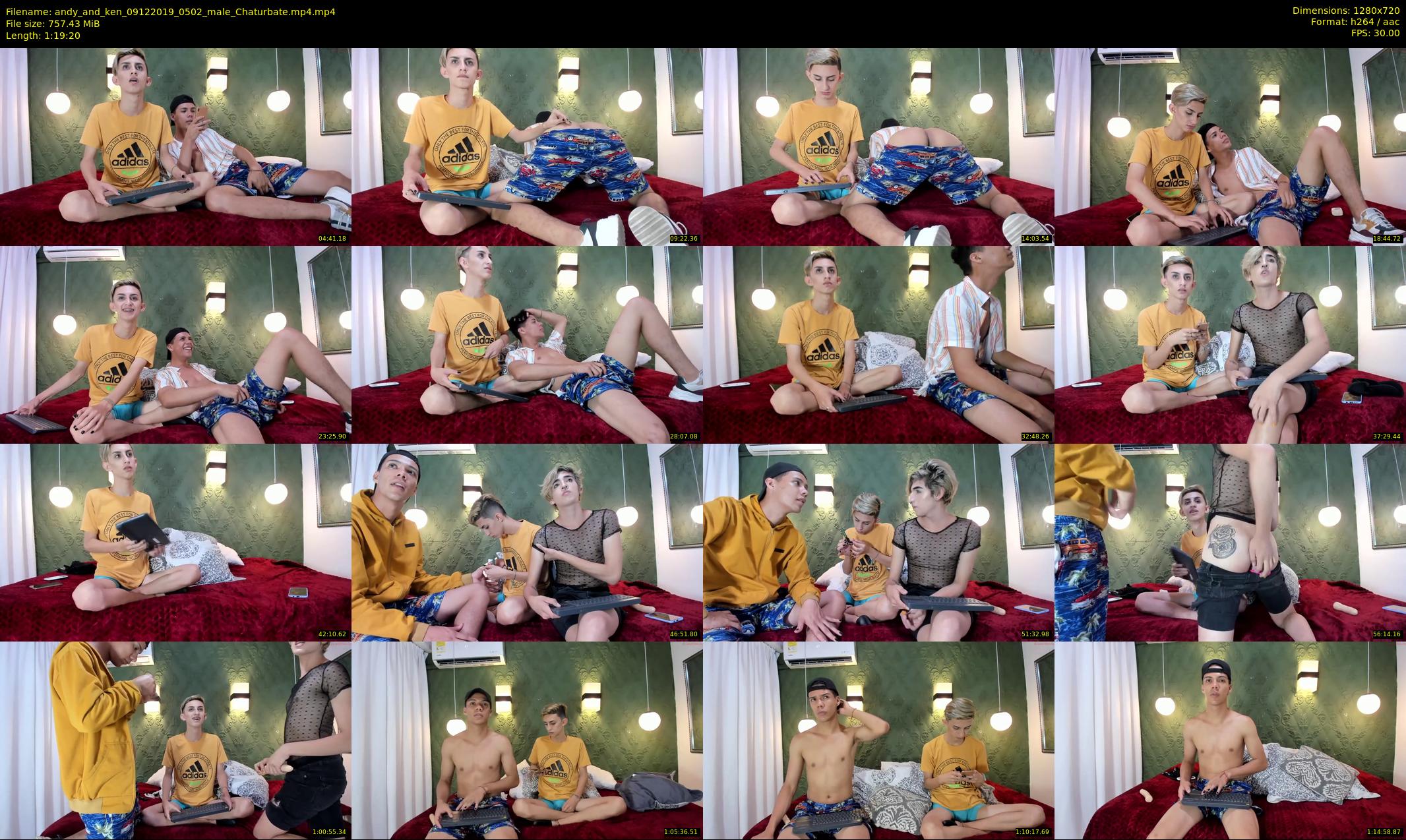 andy_and_ken — 80 minute Chaturbate male cam show recording, 720p, Dec 9, 2019