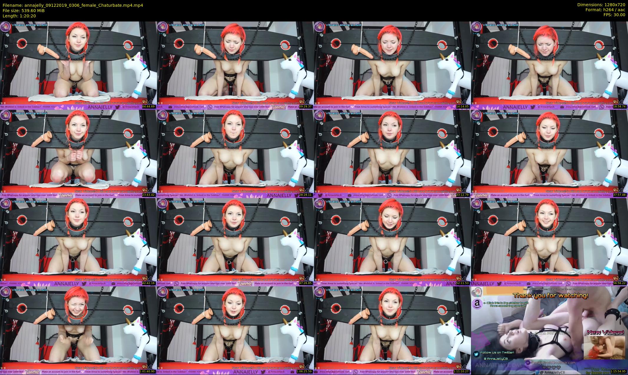 annajelly — 81 minute Chaturbate couple cam show recording, 720p, Dec 9, 2019