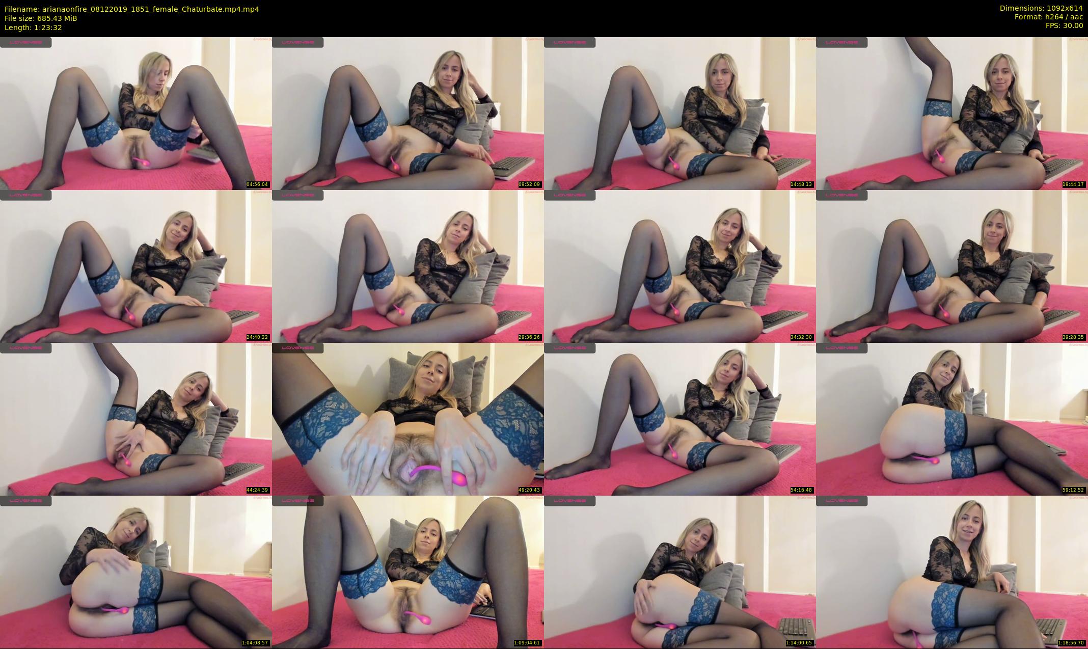 arianaonfire — 84 minute Chaturbate couple cam show recording, 480p, Dec 8, 2019