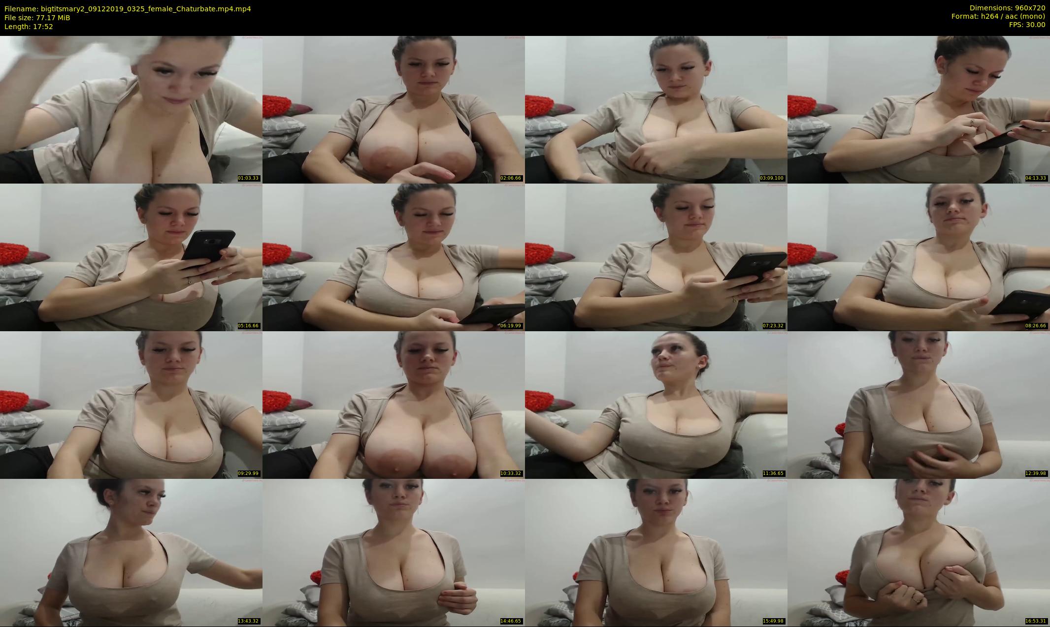 bigtitsmary2 — 18 minute Chaturbate female cam show recording, 720p, Dec 9, 2019