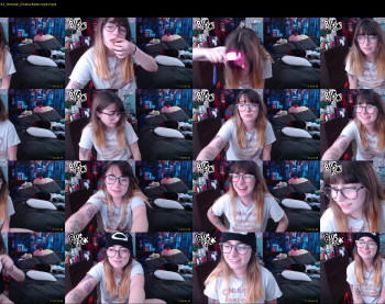blueasfuck — 108 minute Chaturbate female cam show recording, 720p, Dec 8, 2019