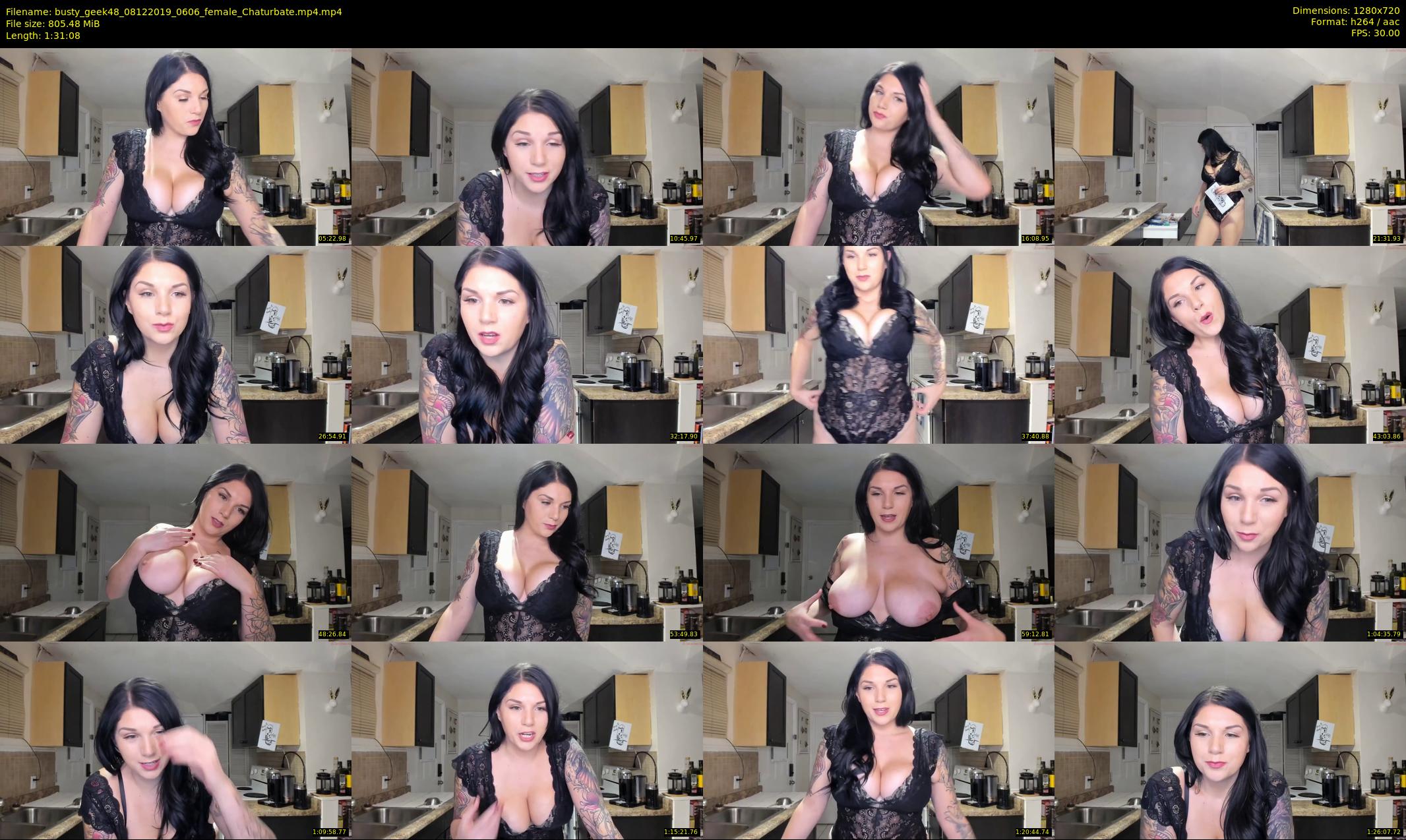busty_geek48 — 92 minute Chaturbate female cam show recording, 720p, Dec 8, 2019