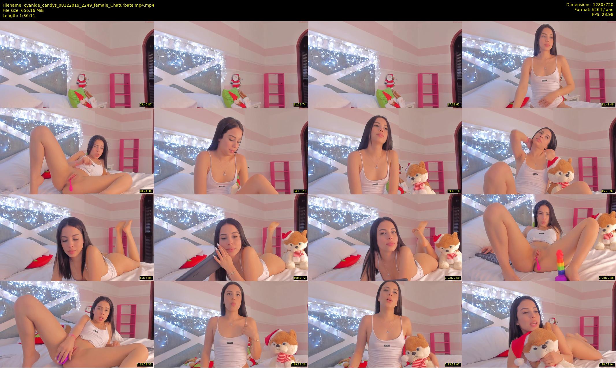 cyanide_candys — 97 minute Chaturbate female cam show recording, 720p, Dec 8, 2019