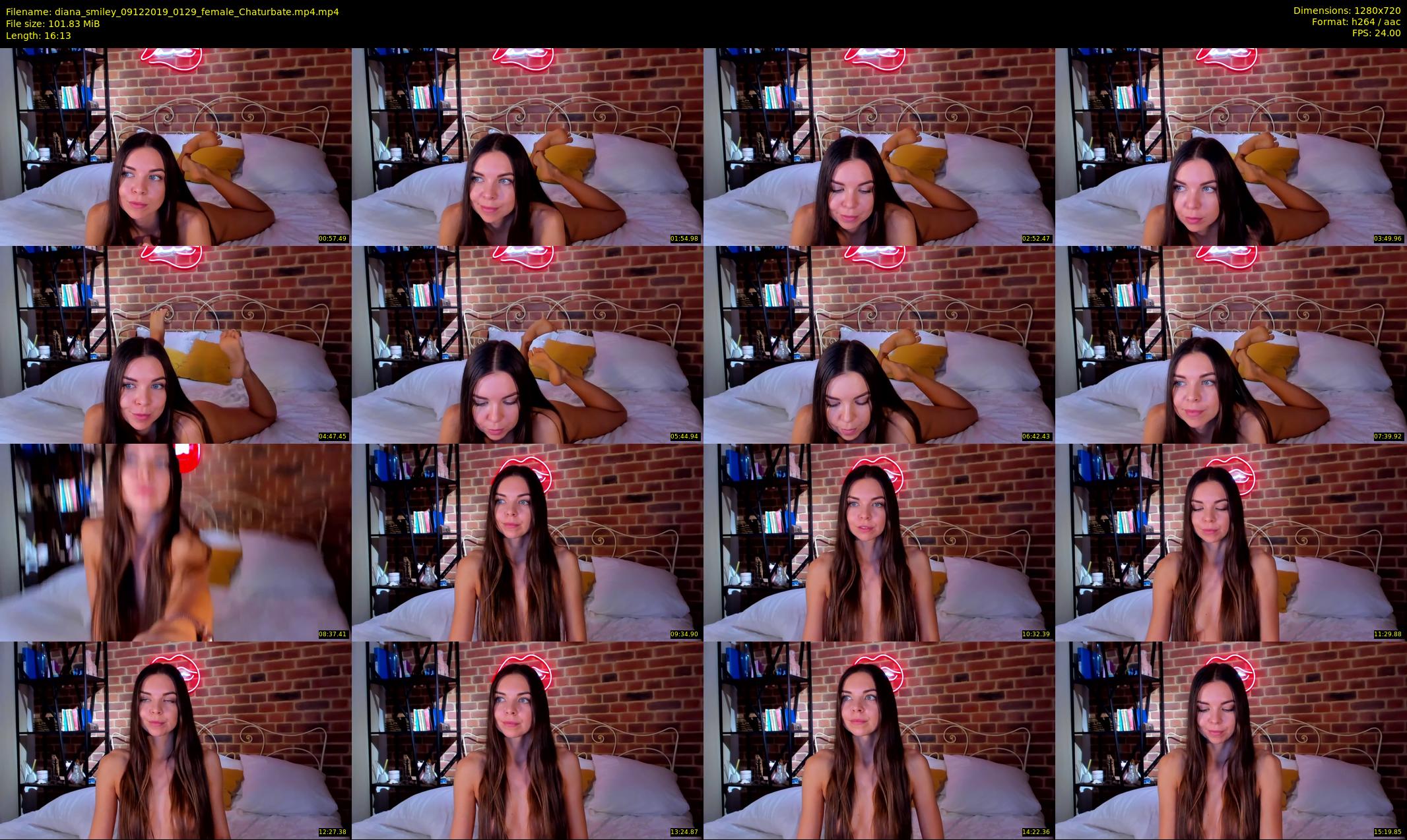 diana_smiley — 17 minute Chaturbate female cam show recording, 720p, Dec 9, 2019