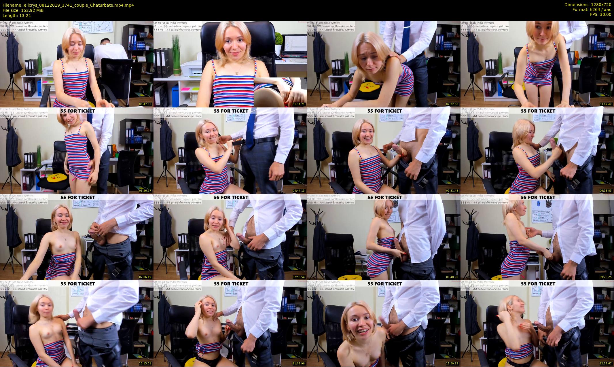 ellcrys — 14 minute Chaturbate couple cam show recording, 720p, Dec 8, 2019