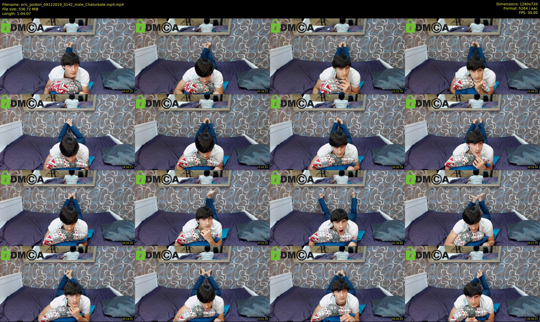 eric_poston — 65 minute Chaturbate male cam show recording, 720p, Dec 9, 2019