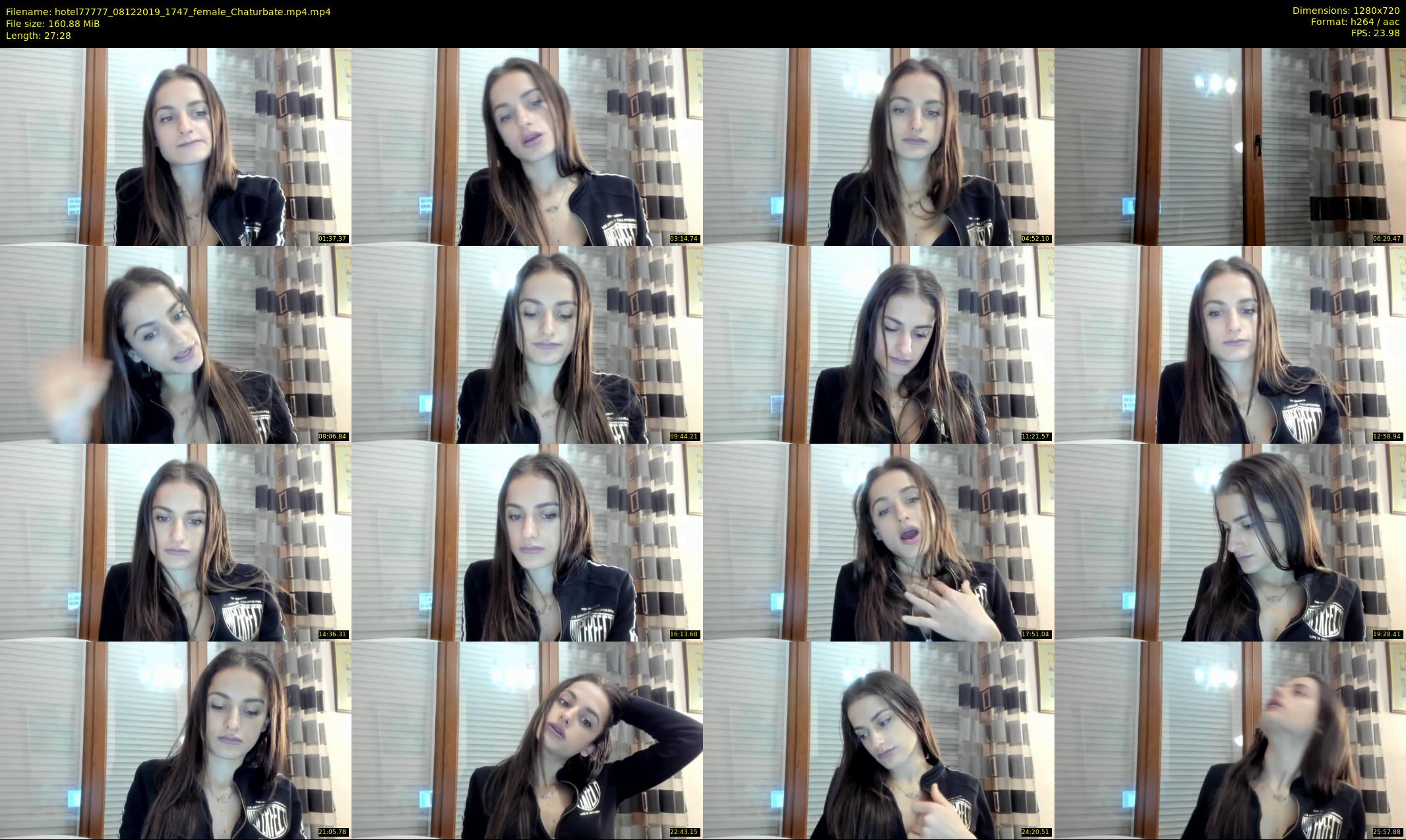 hotel77777 — 28 minute Chaturbate female cam show recording, 720p, Dec 8, 2019