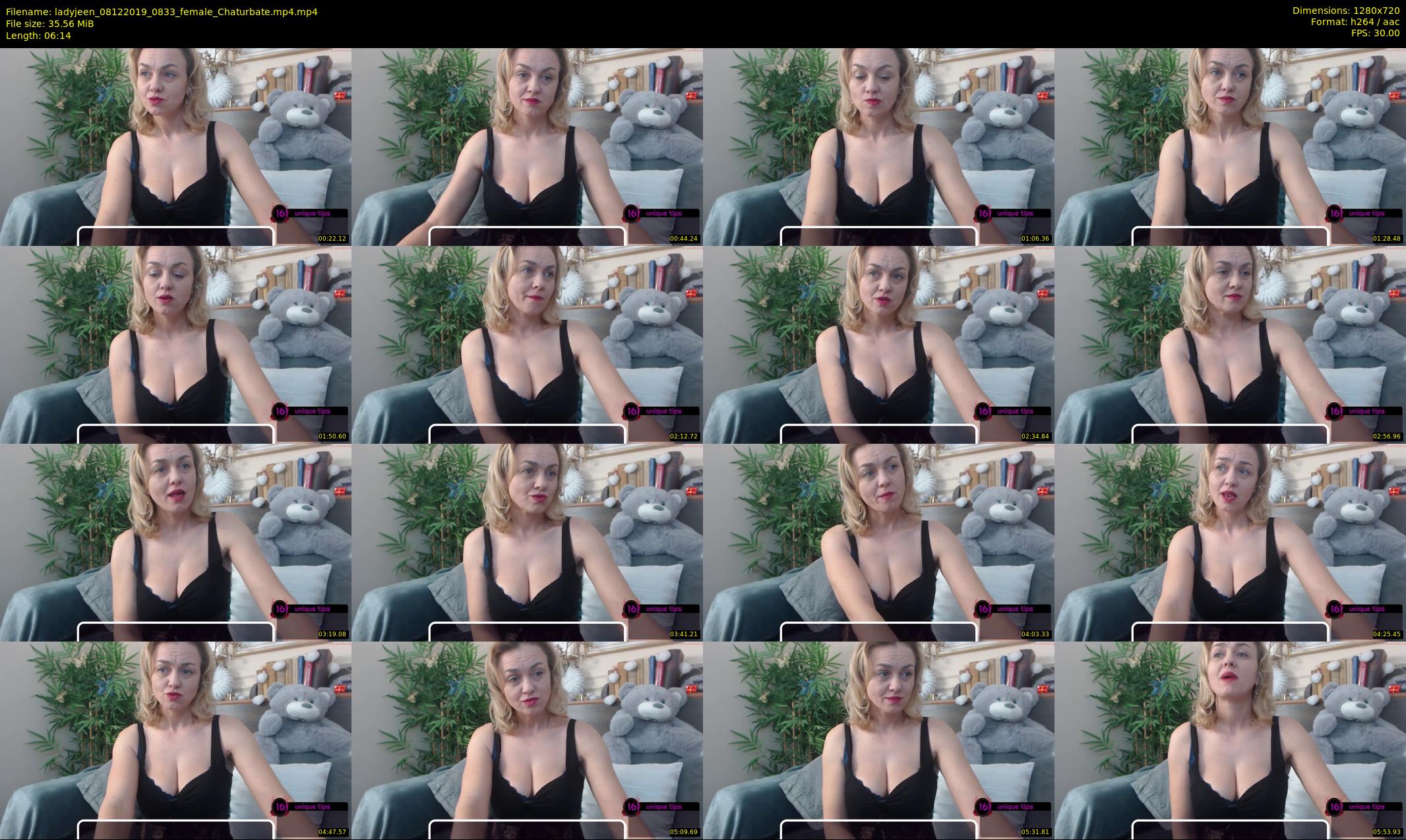 ladyjeen — 7 minute Chaturbate female cam show recording, 720p, Dec 8, 2019