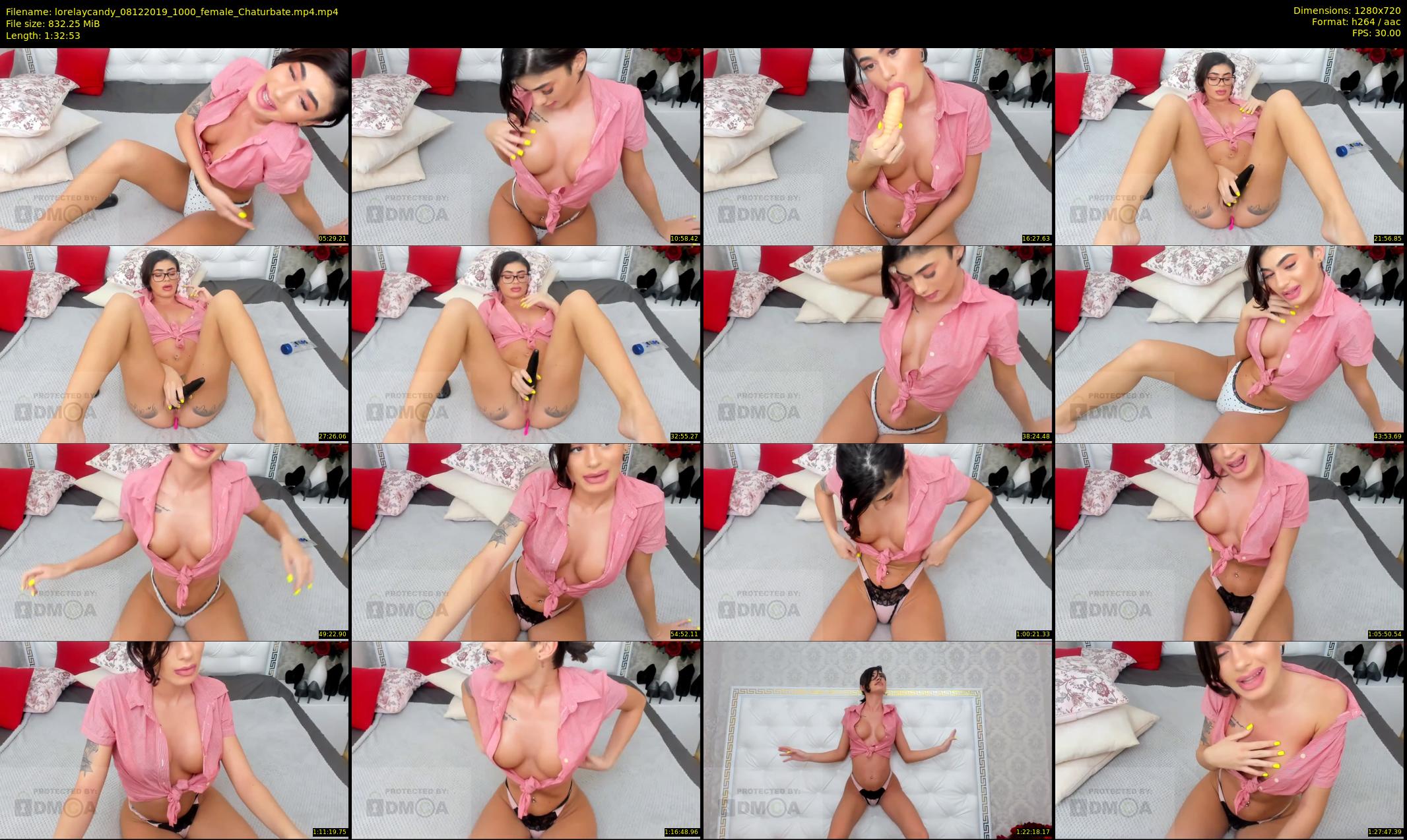 lorelaycandy — 93 minute Chaturbate female cam show recording, 720p, Dec 8, 2019