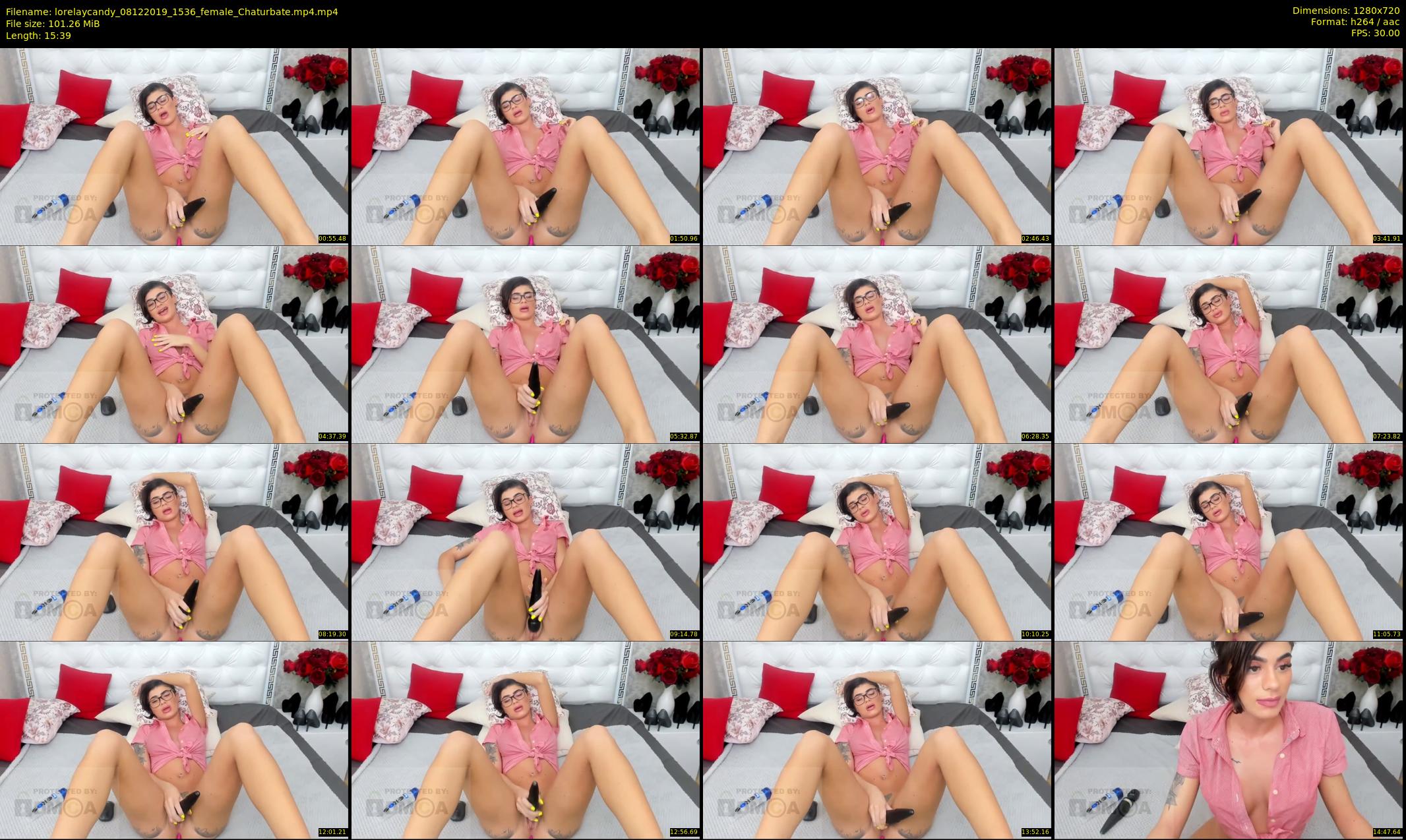 lorelaycandy — 16 minute Chaturbate female cam show recording, 720p, Dec 8, 2019