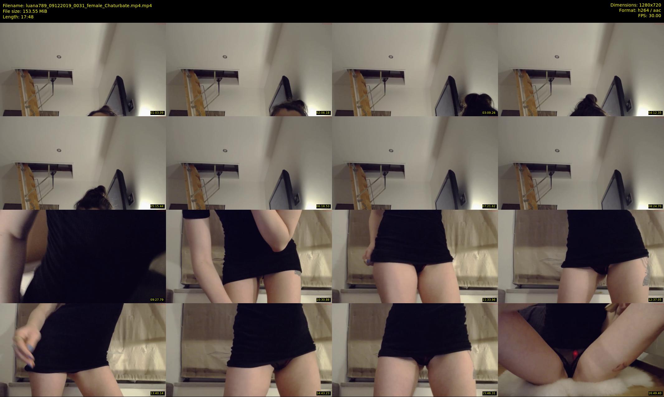 luana789 — 18 minute Chaturbate female cam show recording, 720p, Dec 9, 2019