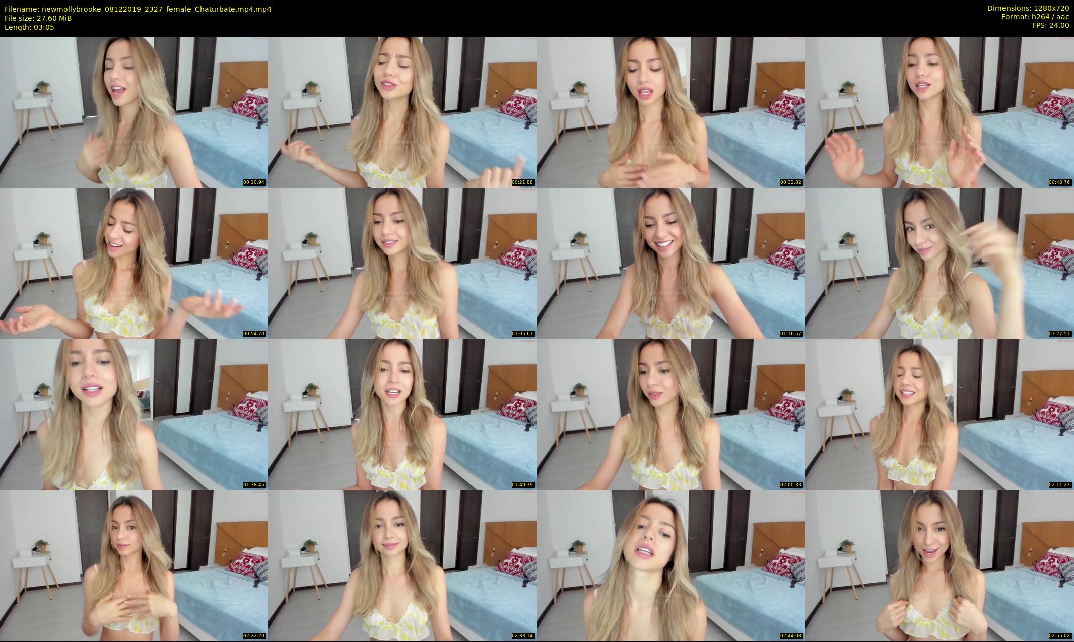 newmollybrooke — 4 minute Chaturbate female cam show recording, 720p, Dec 8, 2019