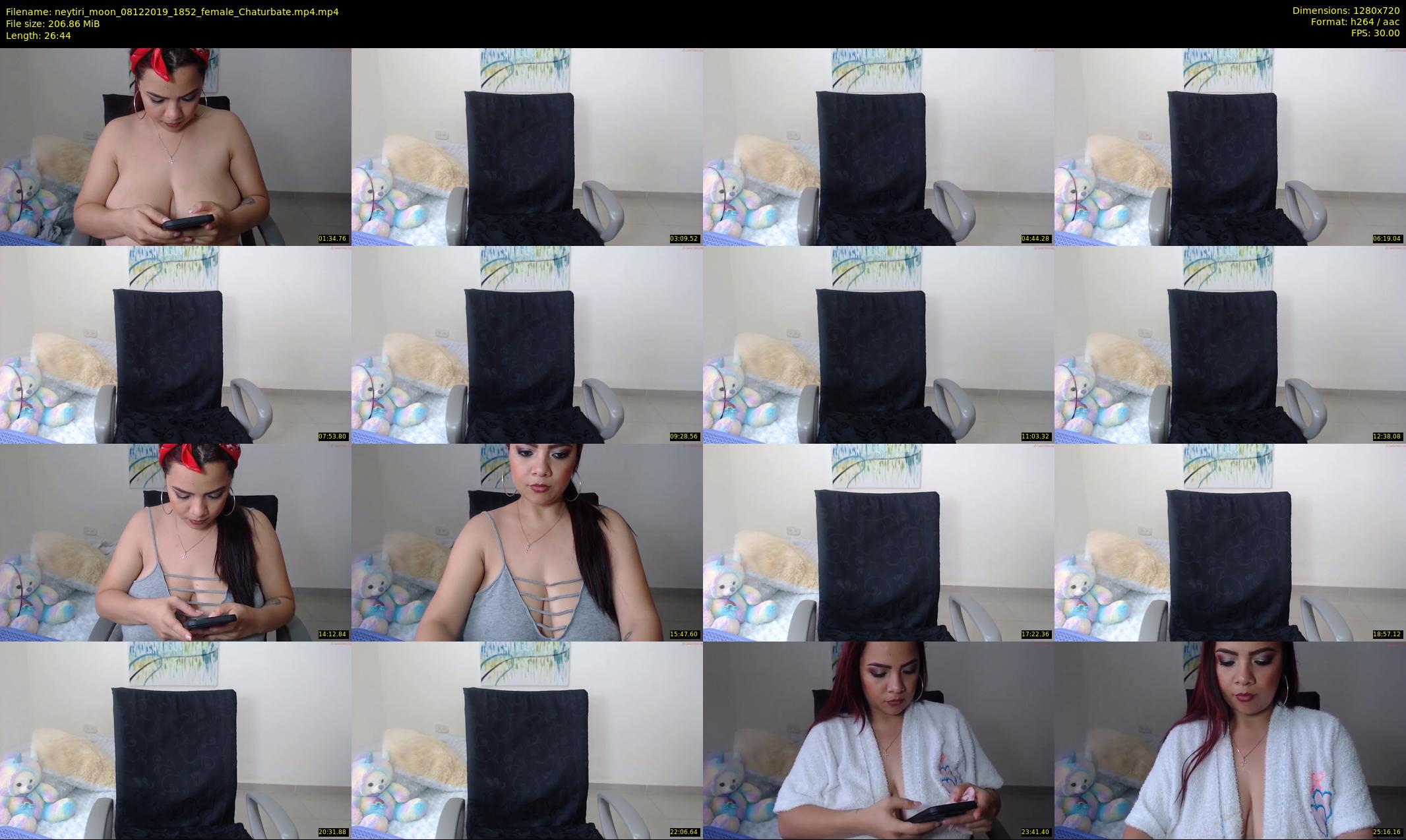 neytiri_moon — 27 minute Chaturbate female cam show recording, 720p, Dec 8, 2019