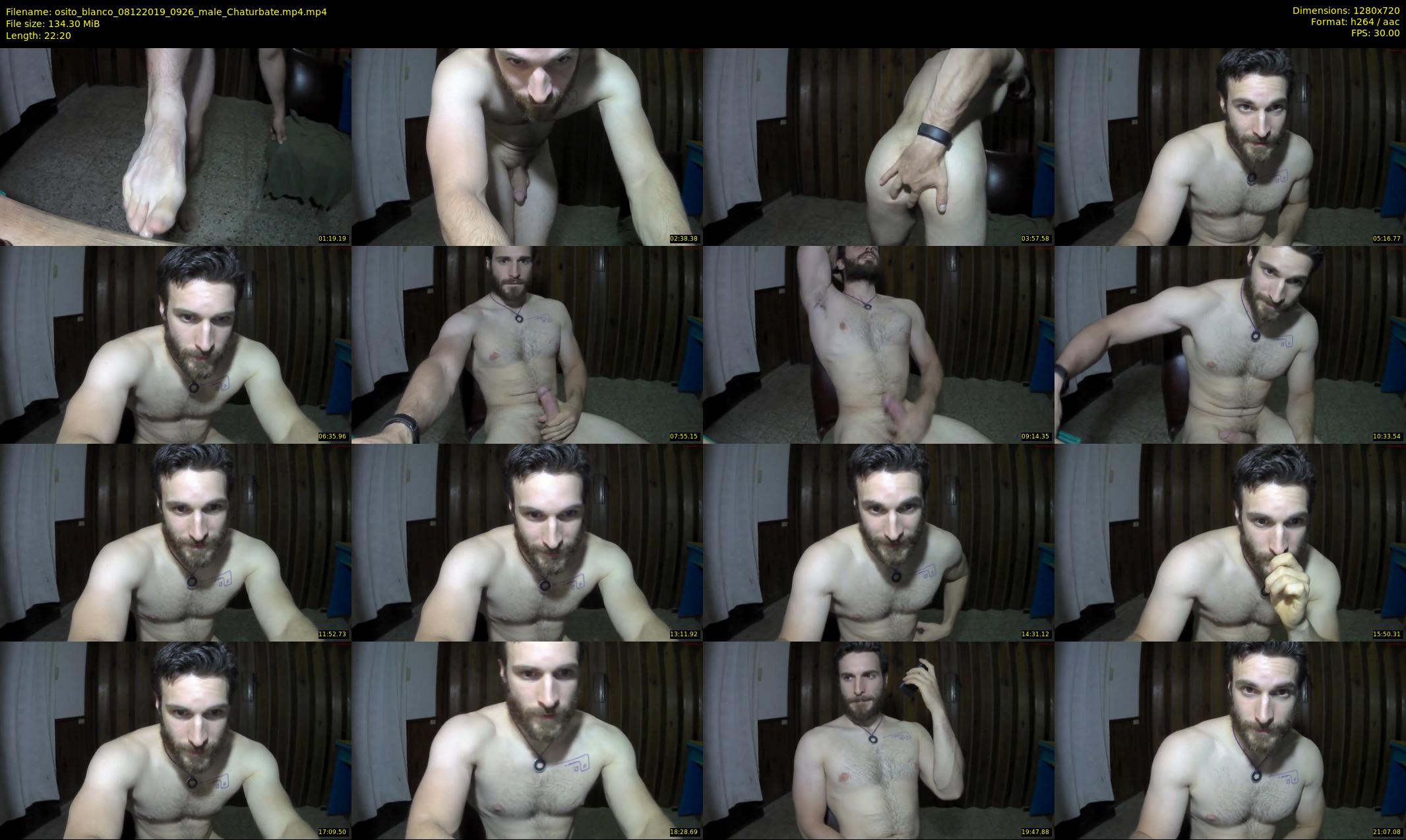 osito_blanco — 23 minute Chaturbate male cam show recording, 720p, Dec 8, 2019