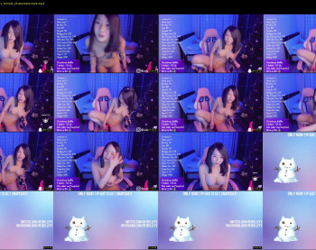 reibelletv — 22 minute Chaturbate female cam show recording, 720p, Dec 8, 2019