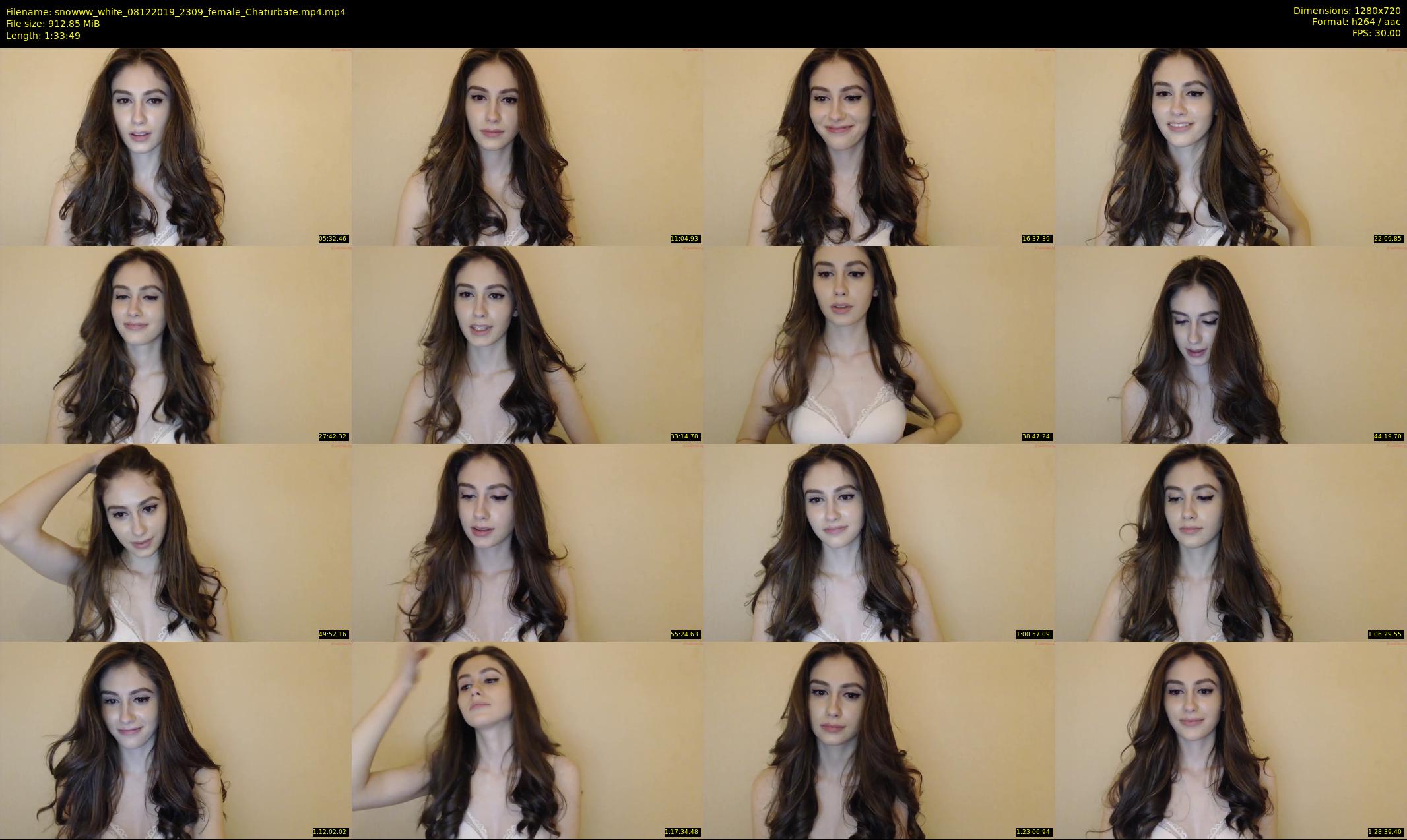 snowww_white — 94 minute Chaturbate female cam show recording, 720p, Dec 8, 2019