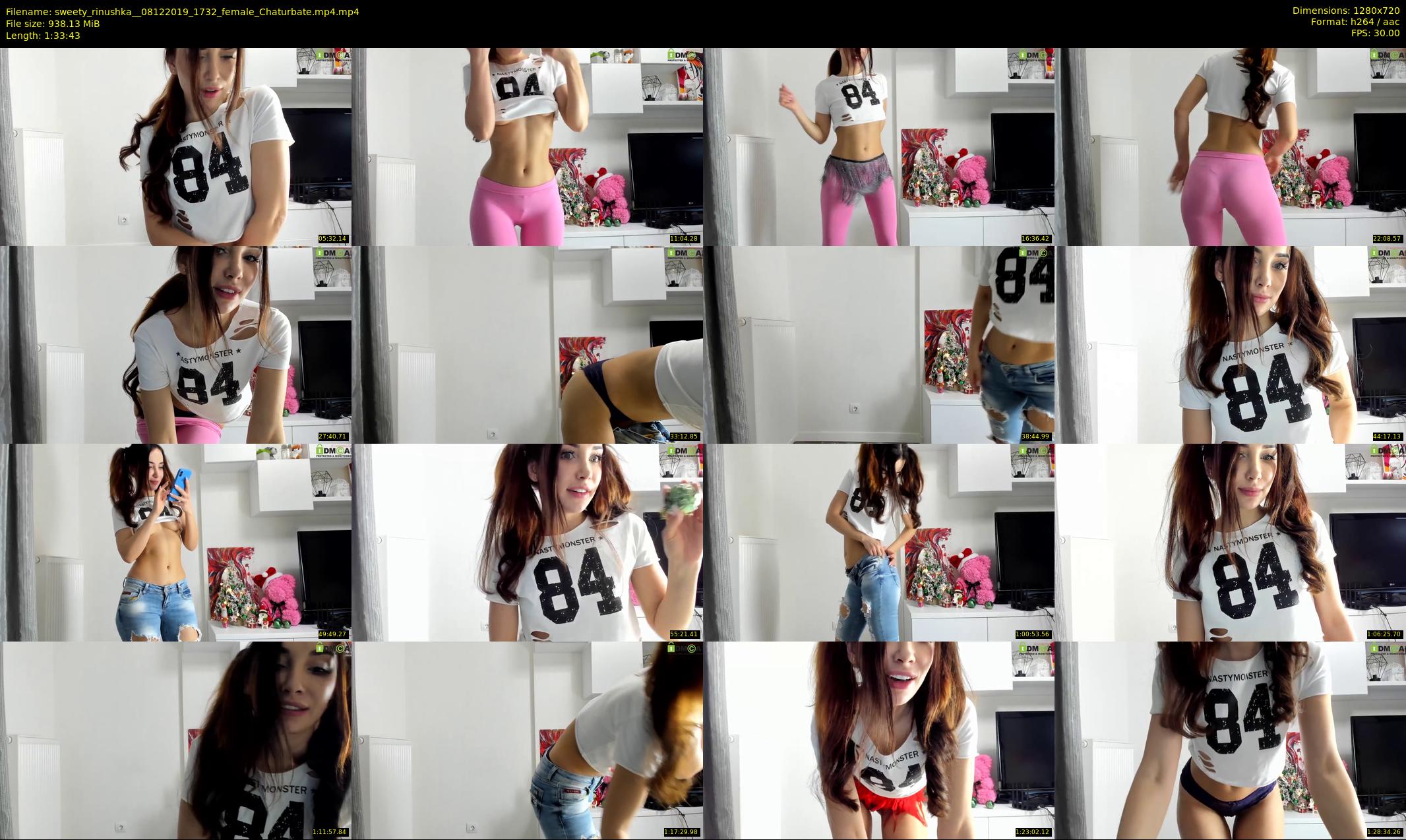 sweety_rinushka_ — 94 minute Chaturbate female cam show recording, 720p, Dec 8, 2019
