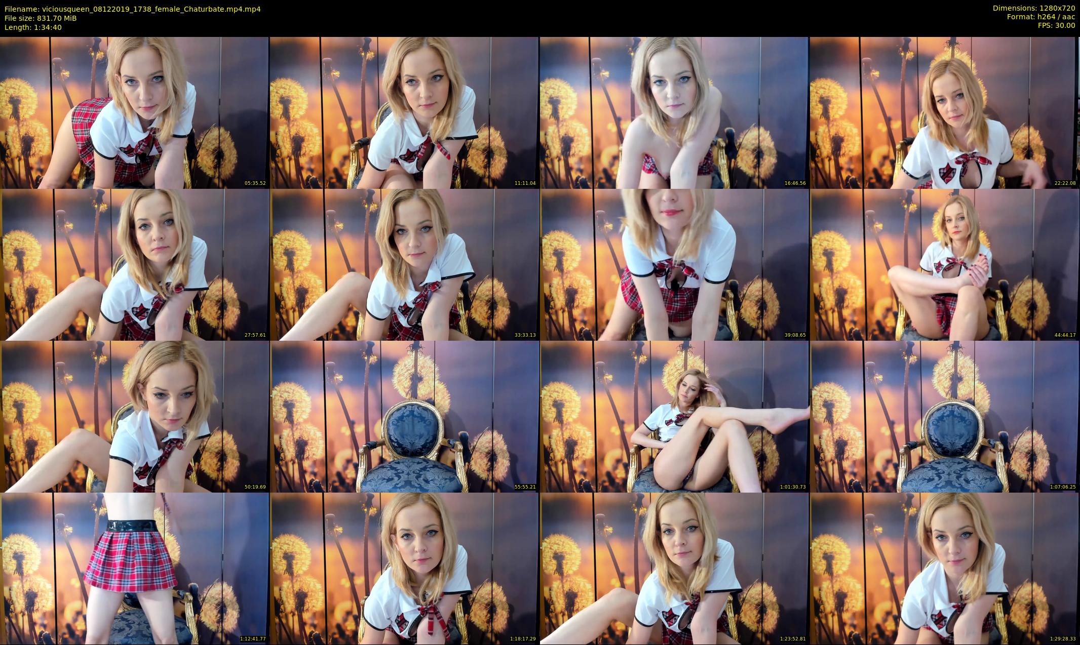 viciousqueen — 95 minute Chaturbate female cam show recording, 720p, Dec 8, 2019