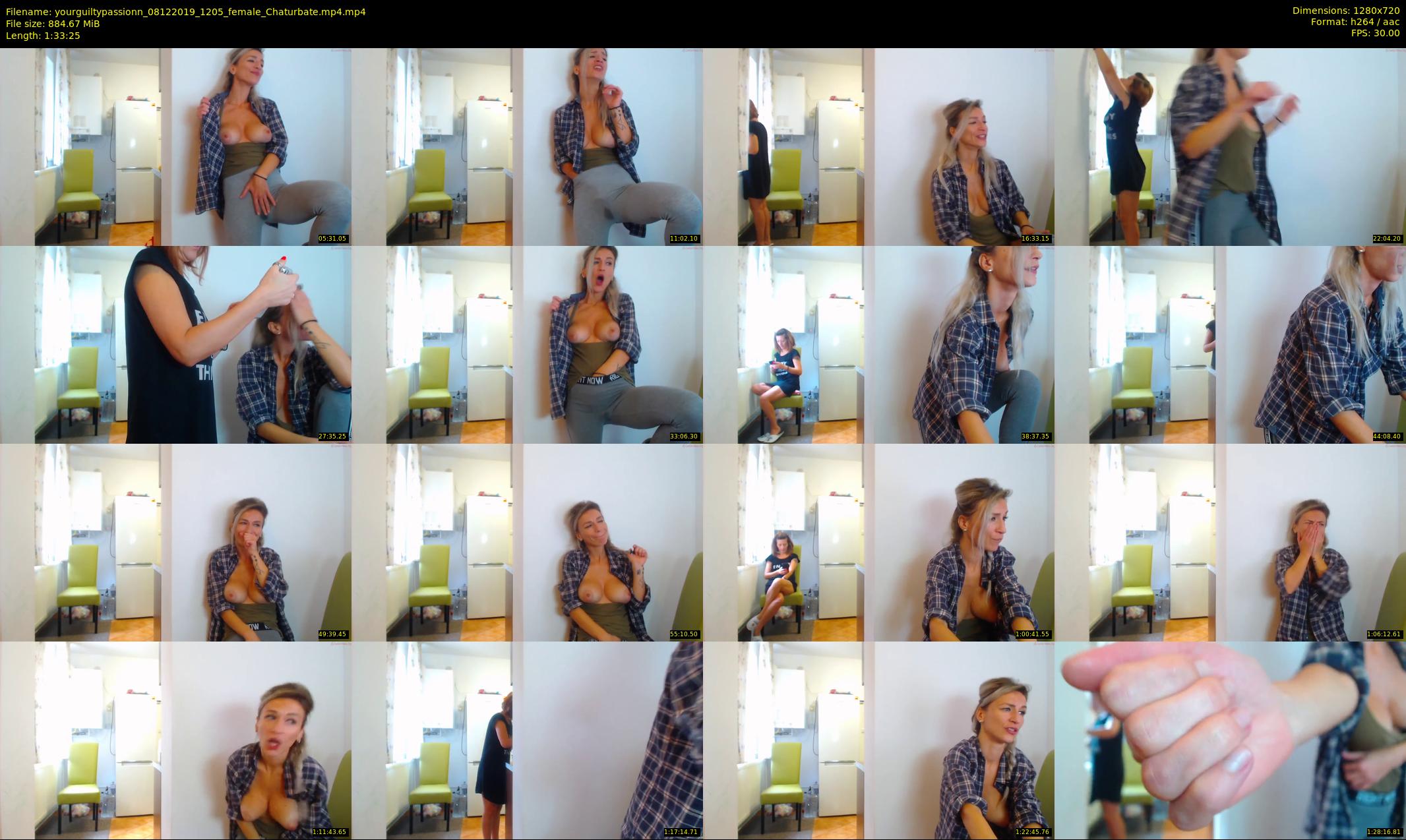 yourguiltypassionn — 94 minute Chaturbate female cam show recording, 720p, Dec 8, 2019