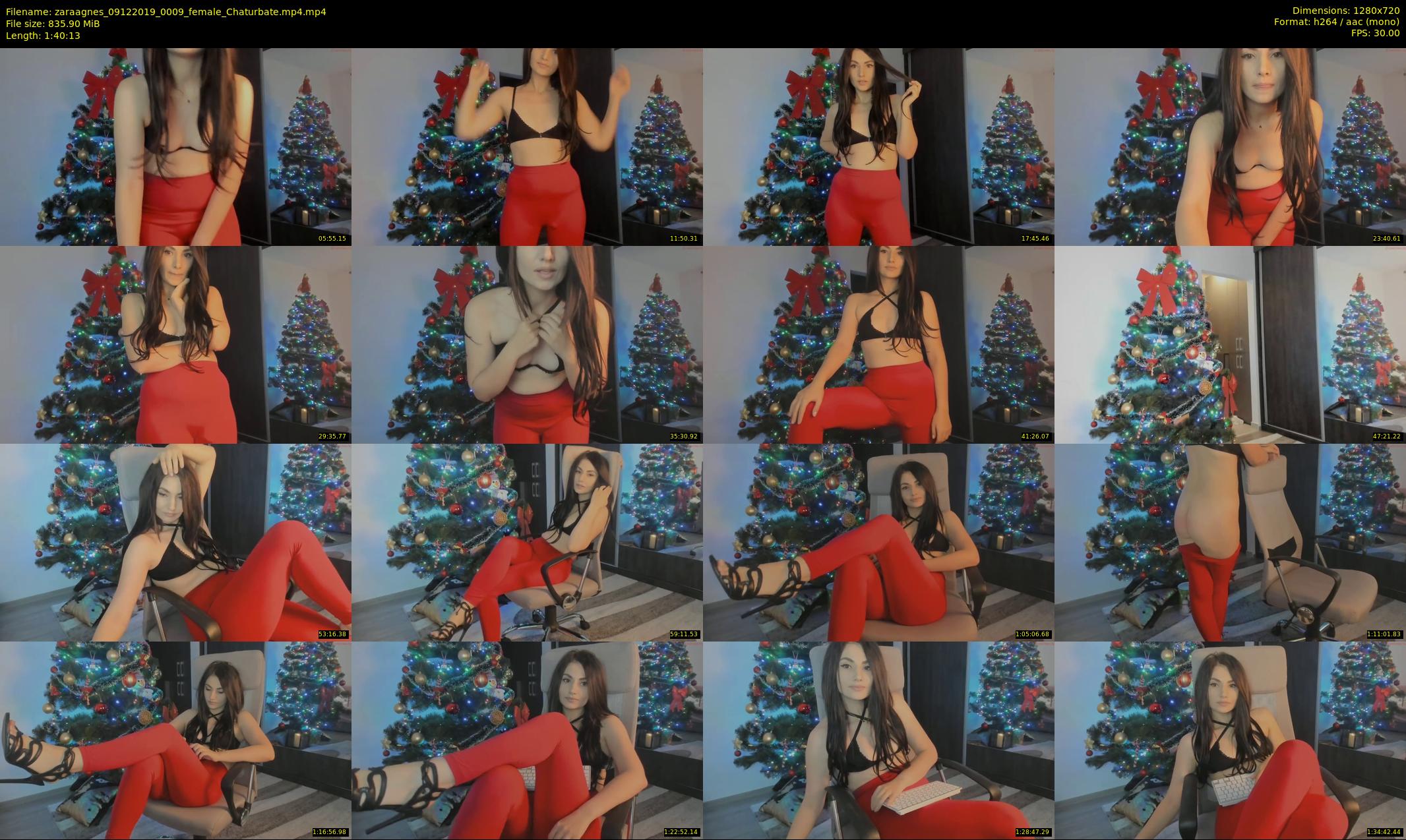 zaraagnes — 101 minute Chaturbate female cam show recording, 720p, Dec 9, 2019