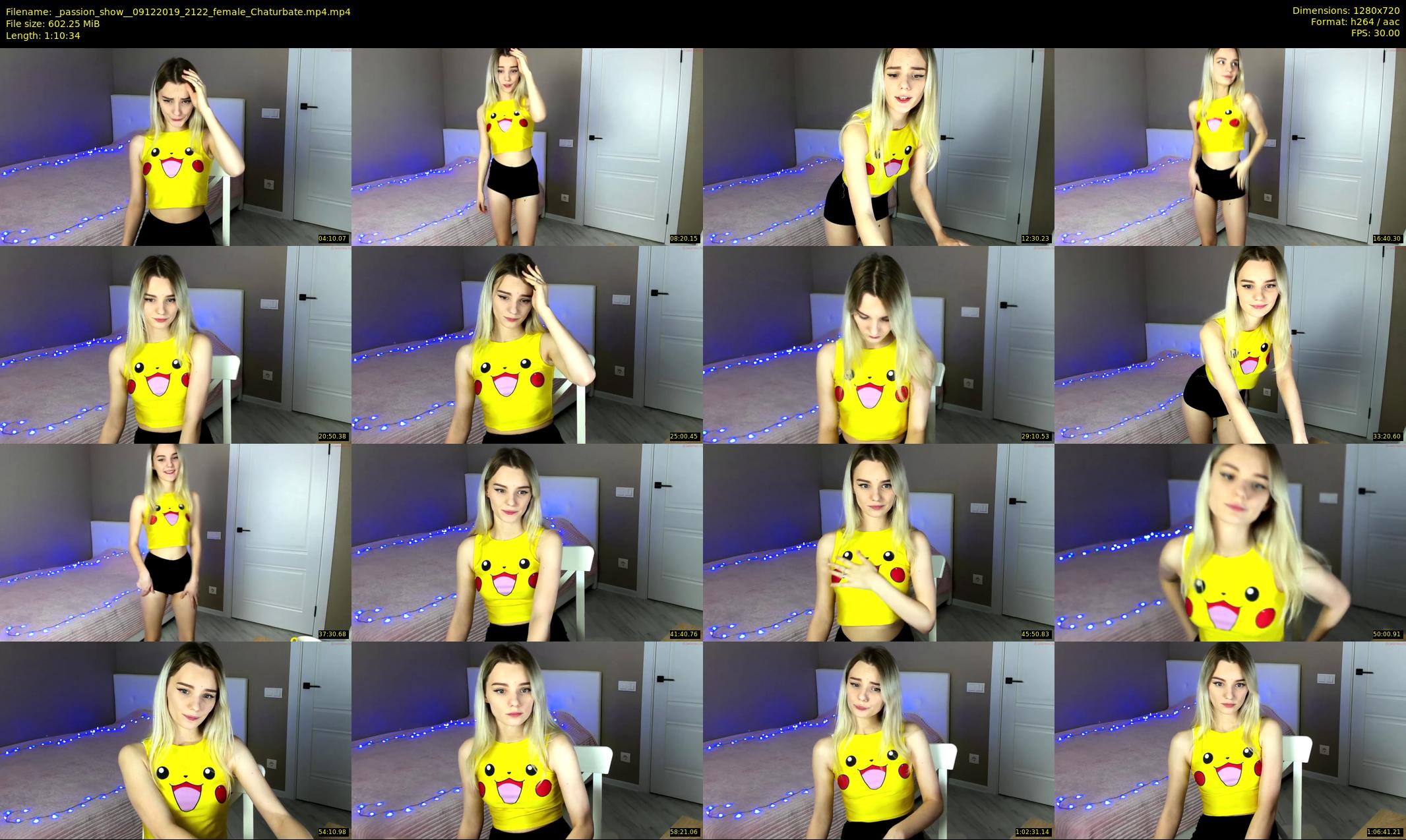 _passion_show_ — 71 minute Chaturbate couple cam show recording, 720p, Dec 9, 2019