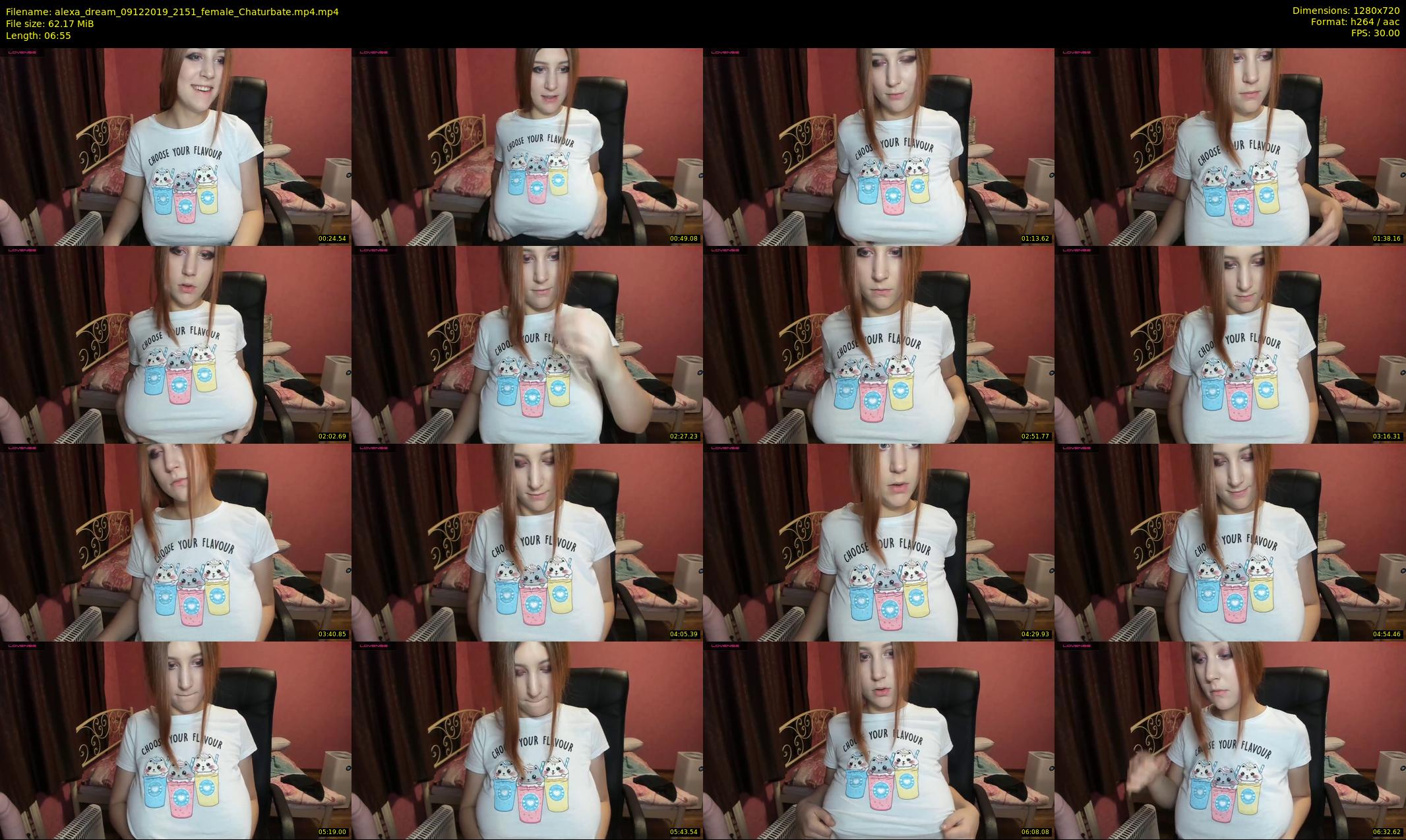 alexa_dream — 7 minute Chaturbate female cam show recording, 720p, Dec 9, 2019