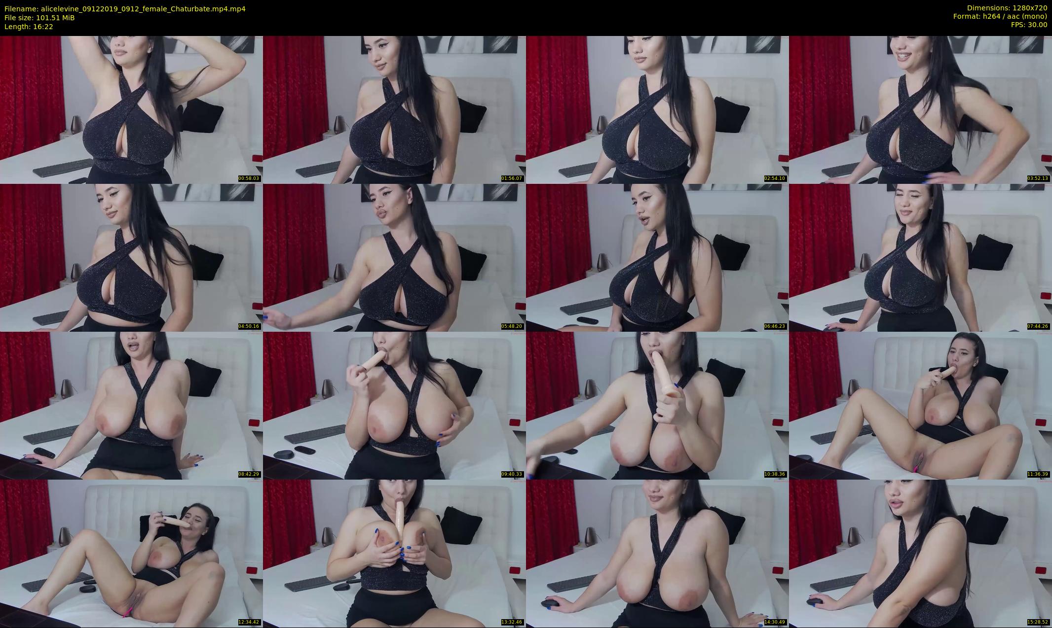 alicelevine — 17 minute Chaturbate female cam show recording, 720p, Dec 9, 2019