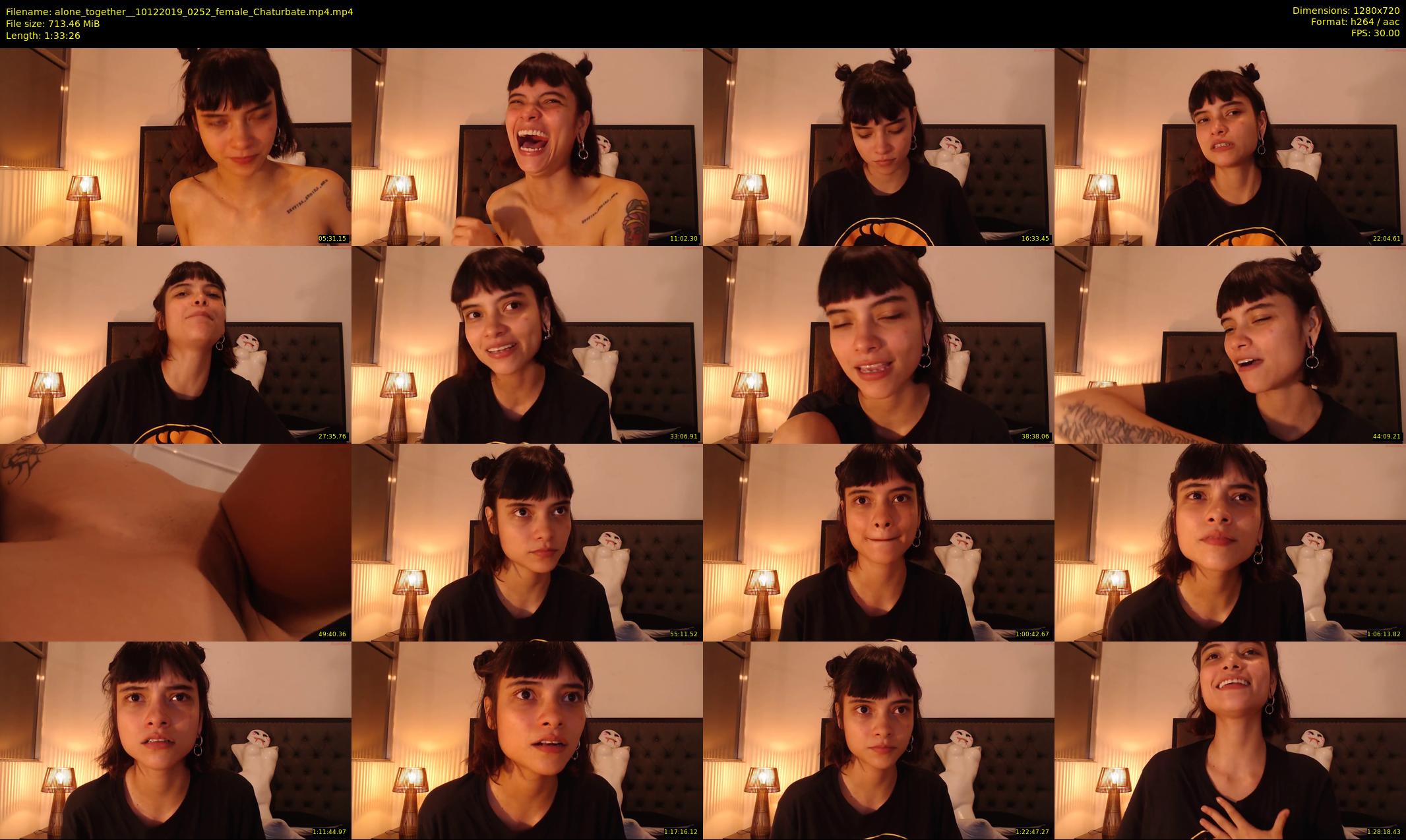 alone_together_ — 94 minute Chaturbate female cam show recording, 720p, Dec 10, 2019