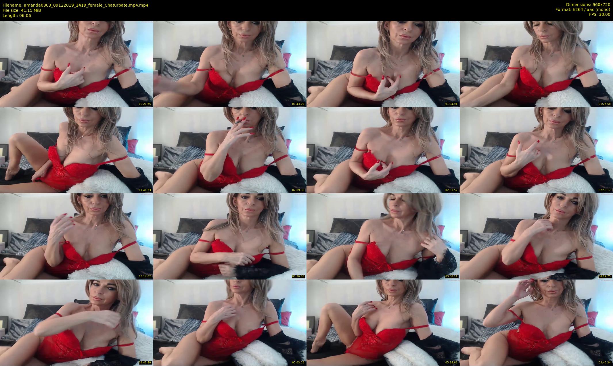 amanda0803 — 7 minute Chaturbate female cam show recording, 720p, Dec 9, 2019