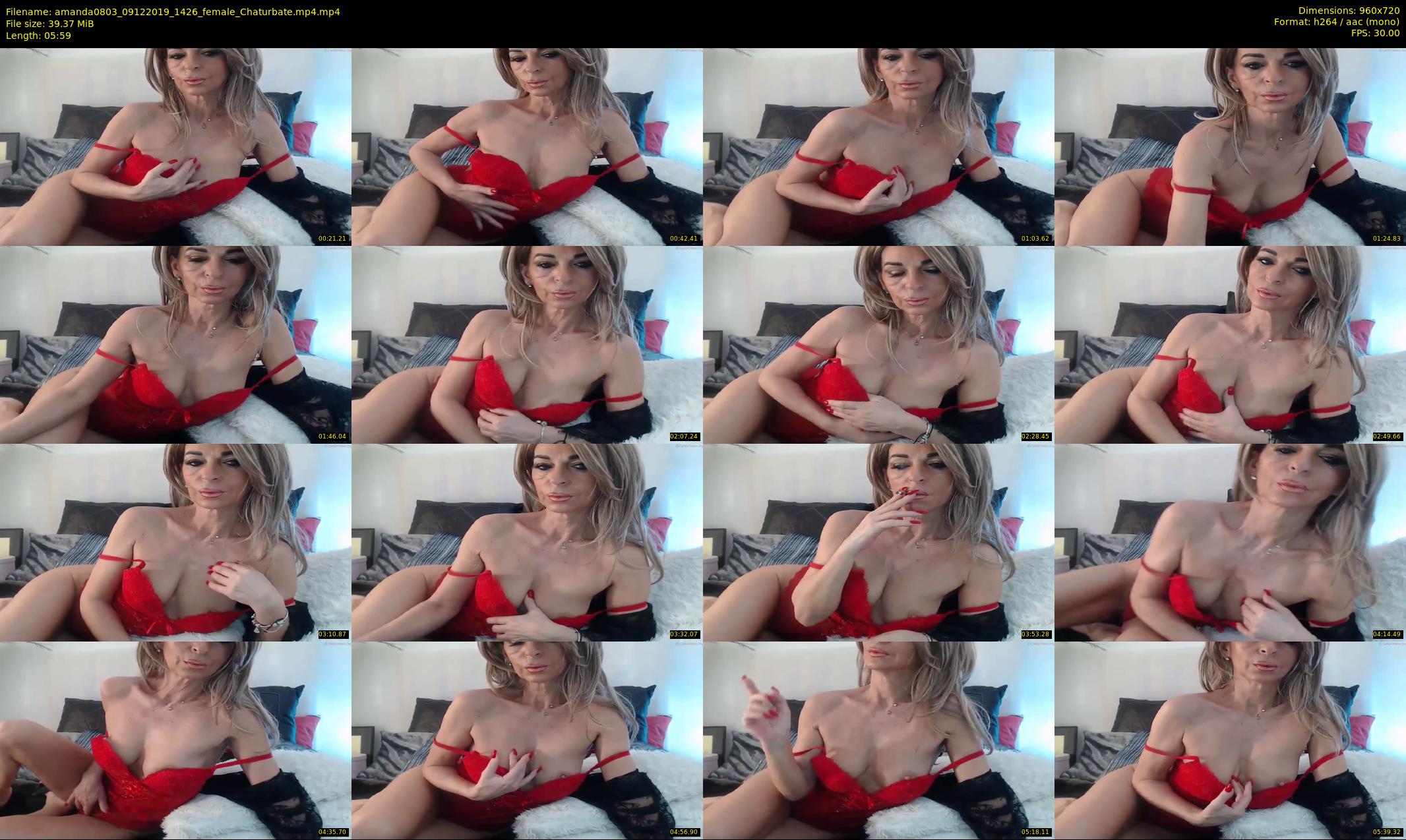 amanda0803 — 6 minute Chaturbate female cam show recording, 720p, Dec 9, 2019