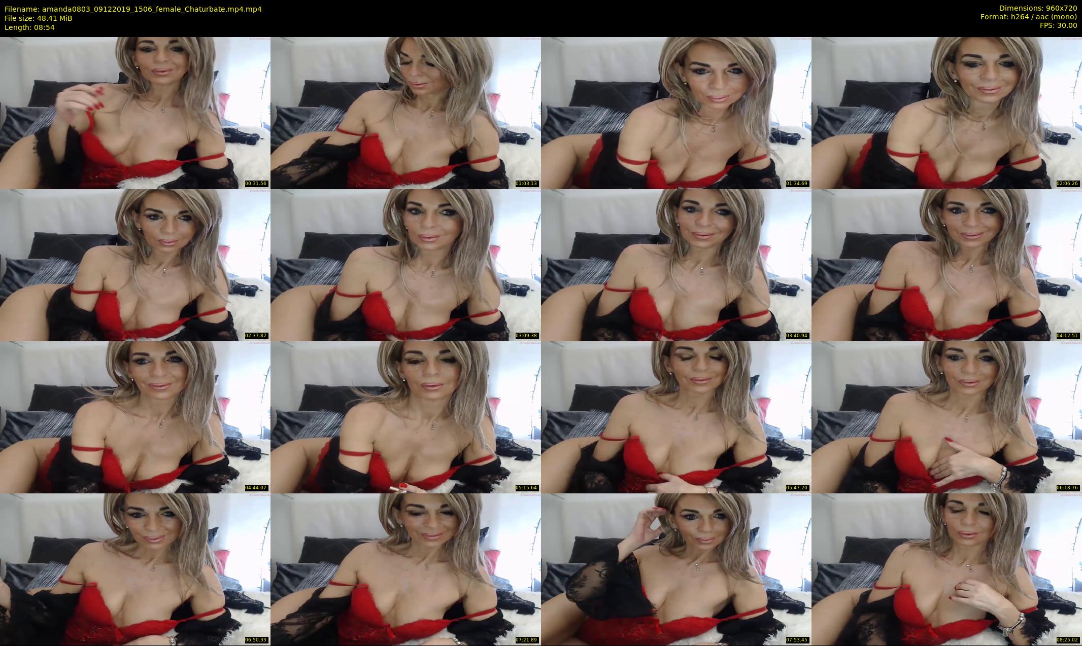 amanda0803 — 9 minute Chaturbate female cam show recording, 720p, Dec 9, 2019